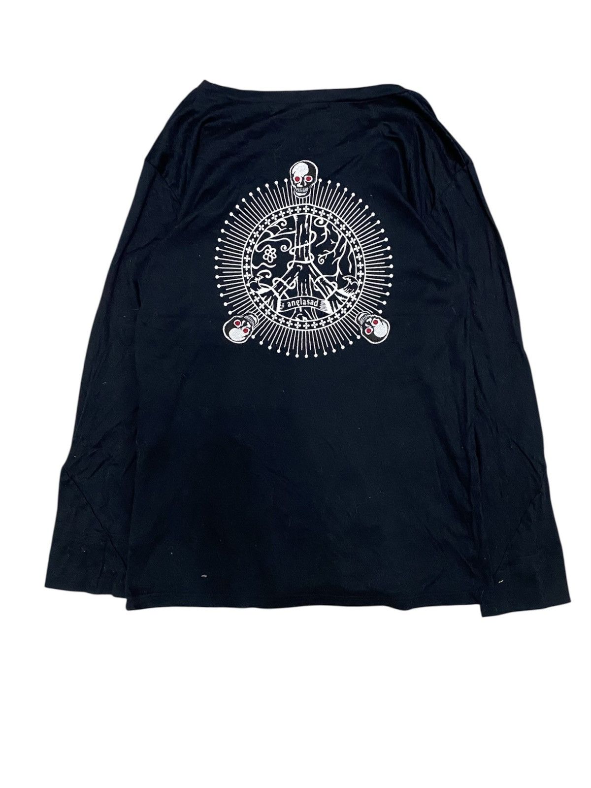 KMRii 2000s Anglasad Japan embroidered Skull trinity Size US S / EU 44-46 / 1 - 1 Thumbnail