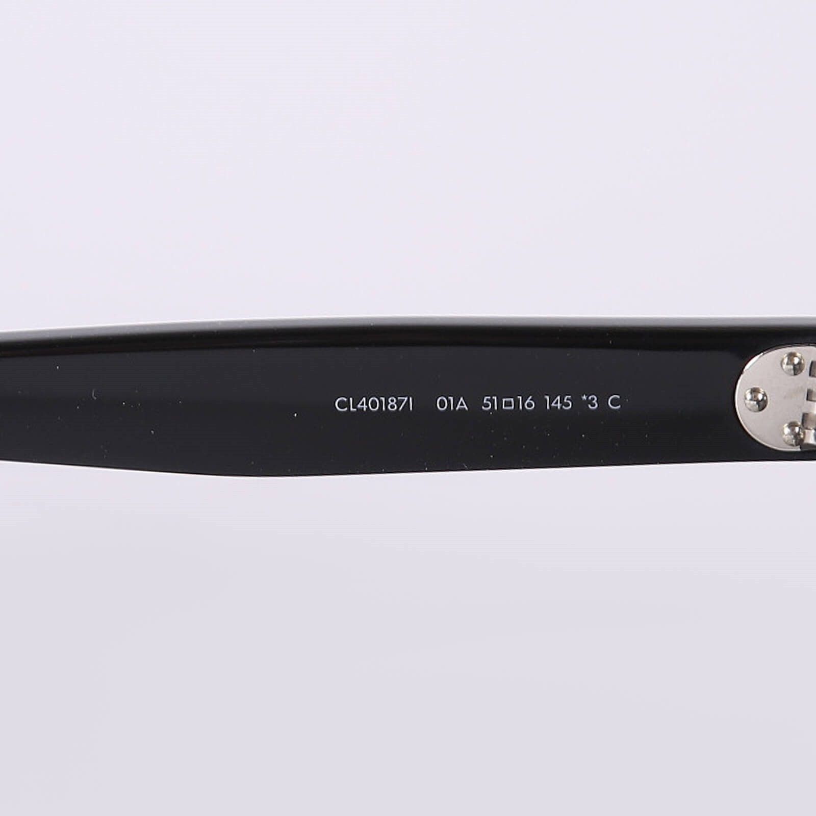 Celine Celine Acetate Cat-Eye CL401871 Sunglasses Black Size ONE SIZE - 8 Thumbnail