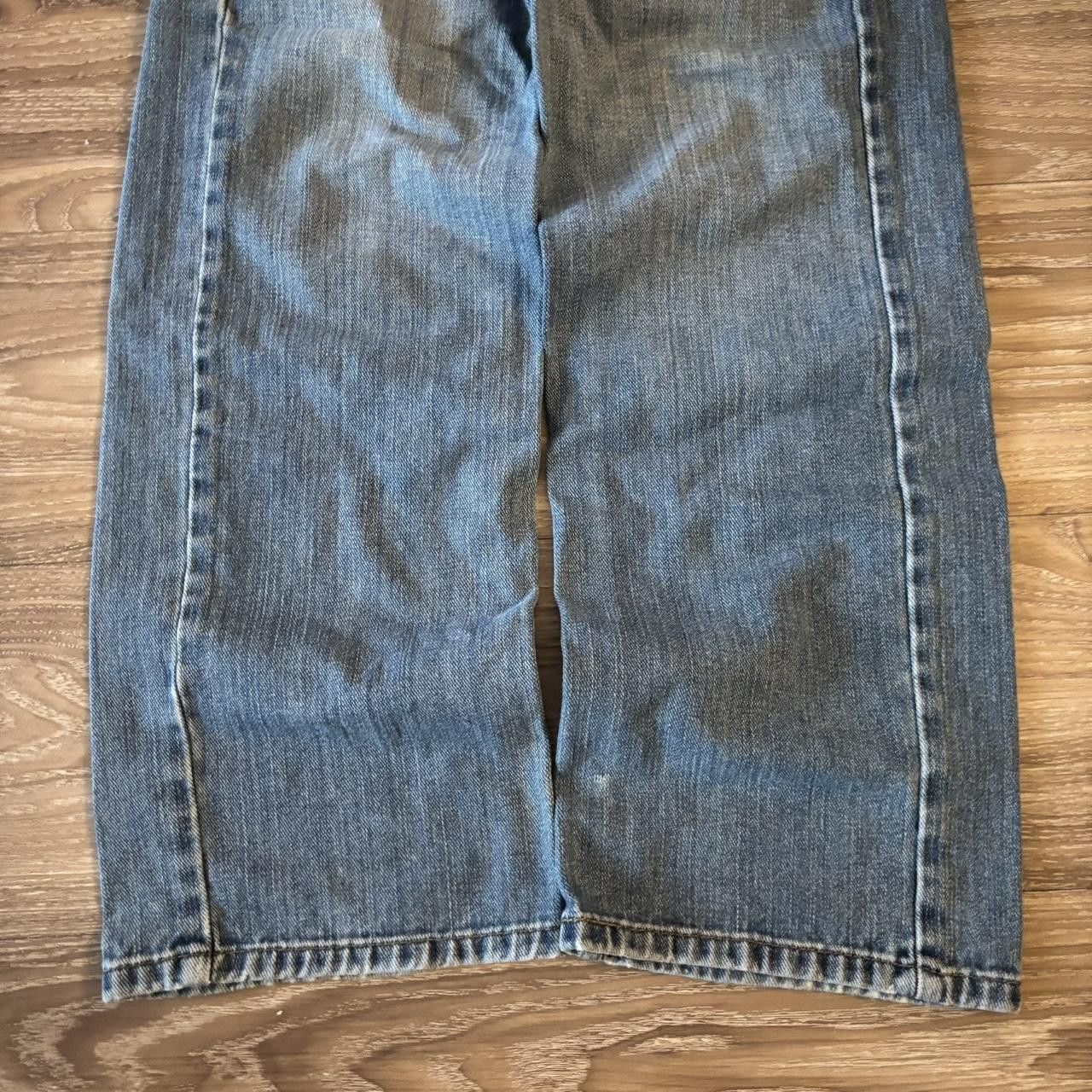 Levi's Crazy Vintage Y2K/2000s Grunge Medium Wash Levis Denim Jeans! 32x31 Size US 32 / EU 48 - 6 Thumbnail