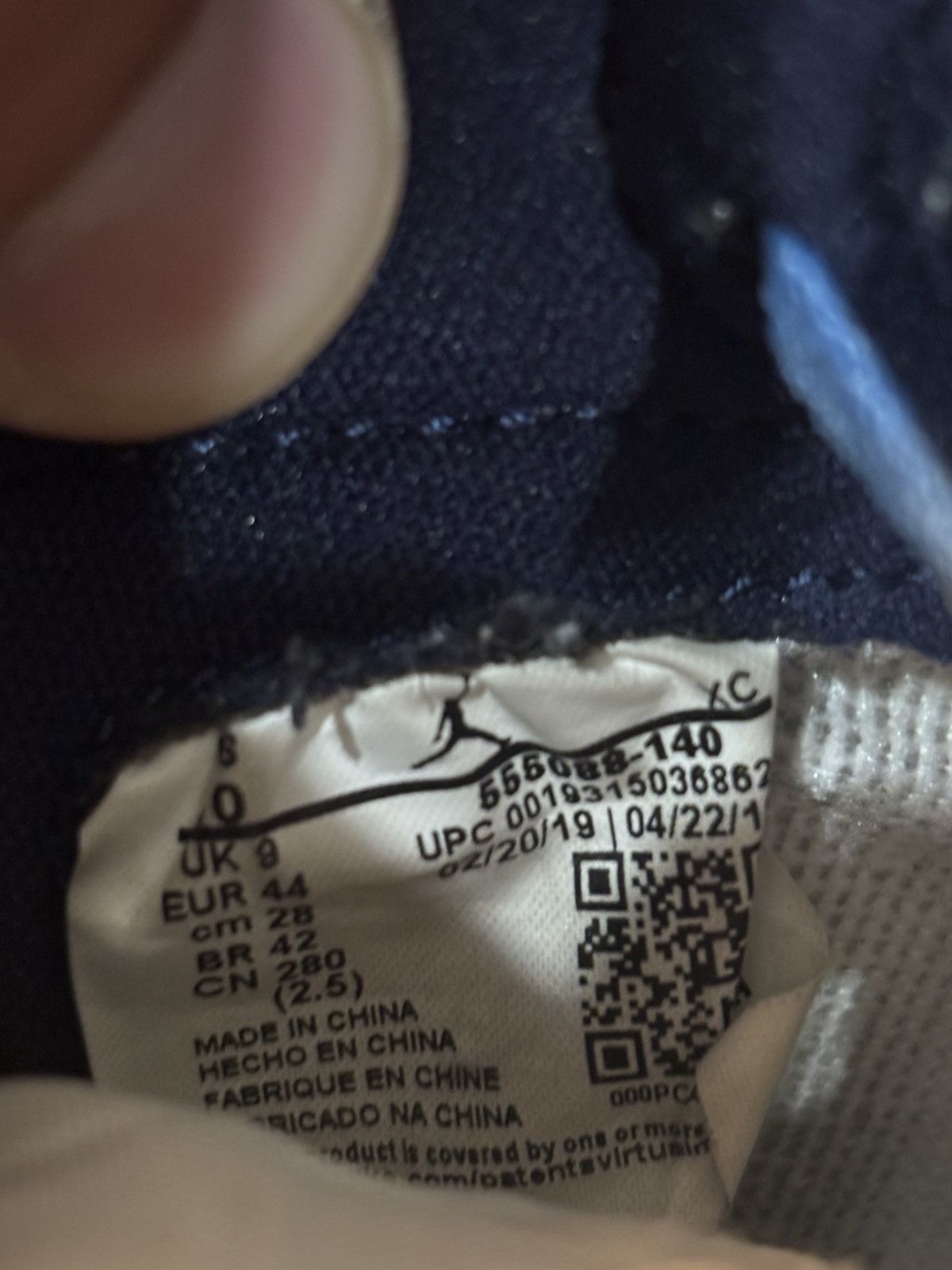 Jordan Brand Jordan 1 high obsidian Size US 10 / EU 43 - 6 Thumbnail