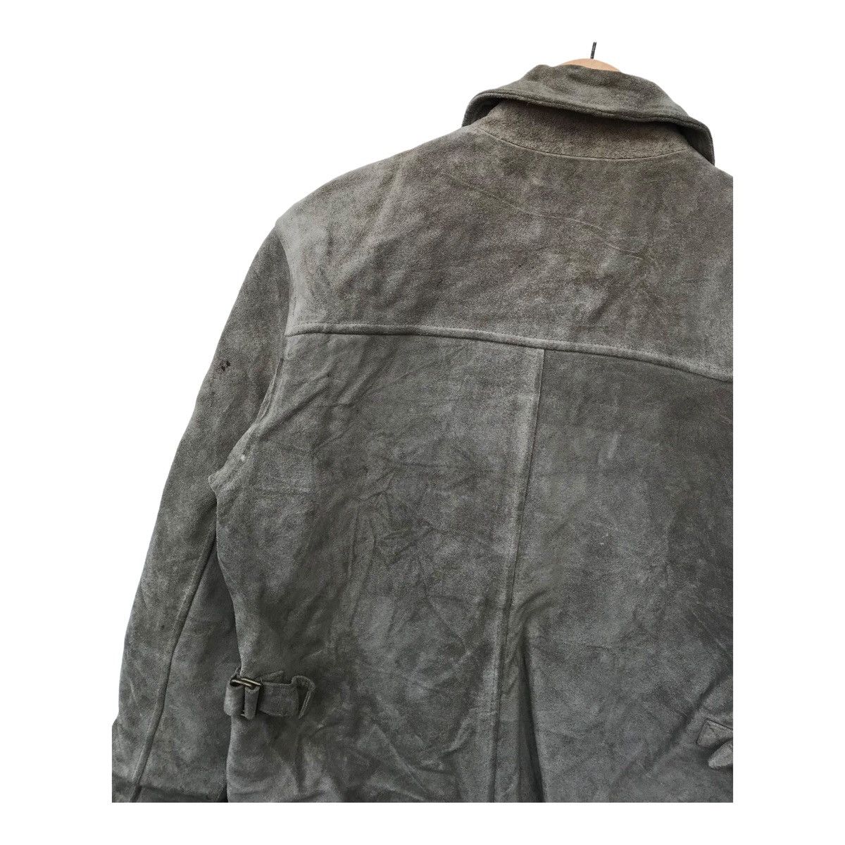 SHIPS Vintage Ships Japan Cowhide Suede Leather Jacket Size US S / EU 44-46 / 1 - 14 Thumbnail