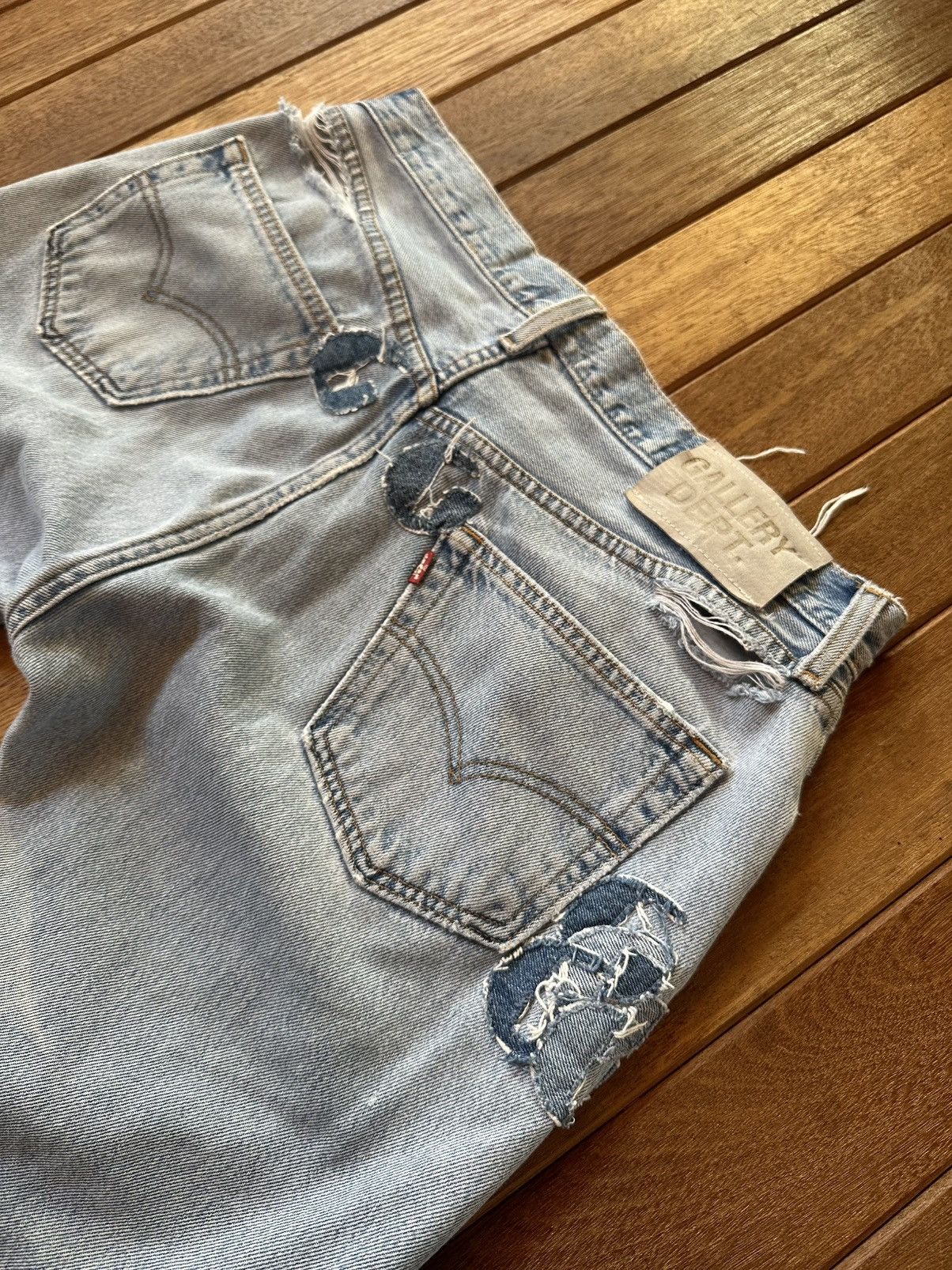 Gallery Dept. Gallery Dept Flooded G Patch Denim (30-31) Size US 31 - 5 Thumbnail