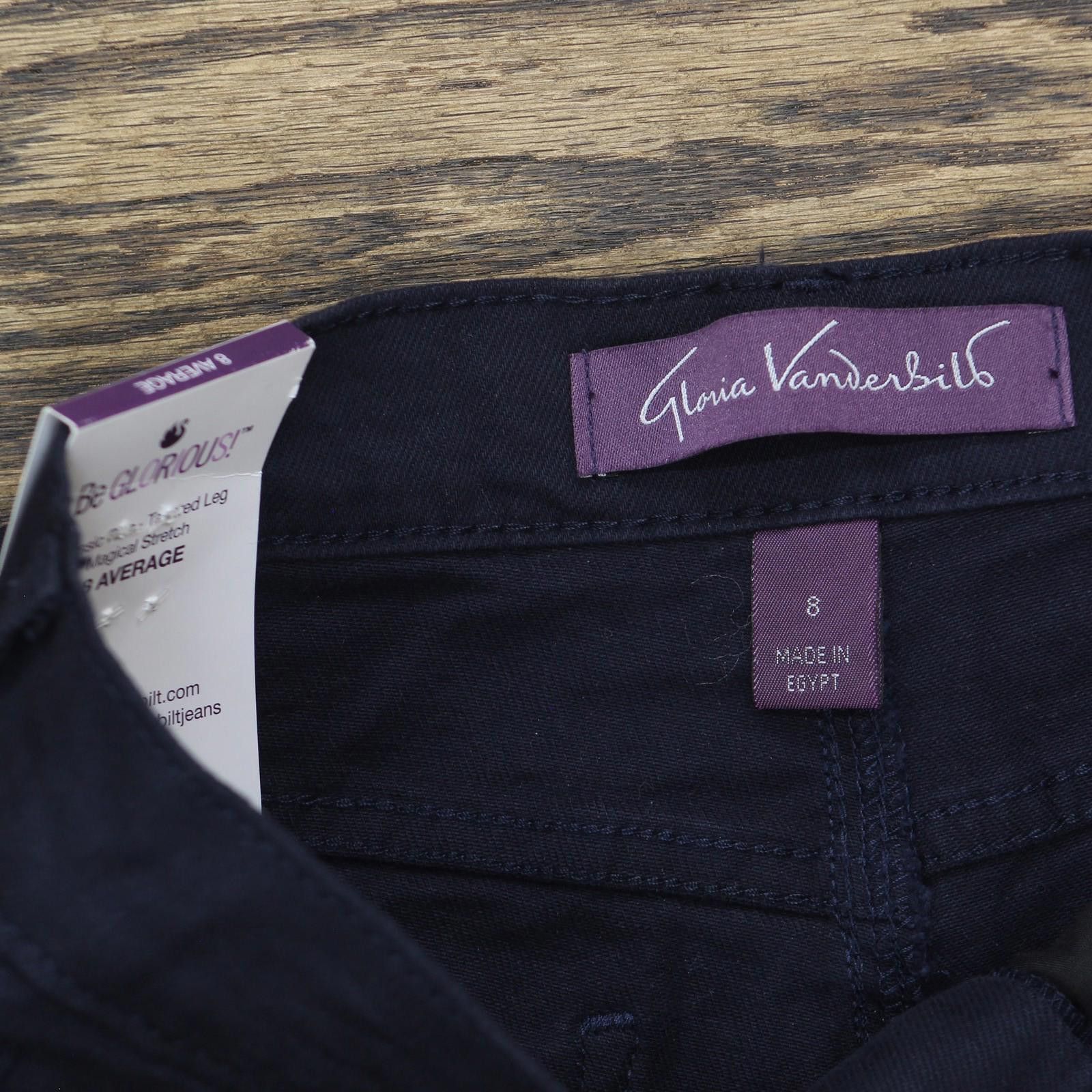 Other Nwt Gloria Vanderbilt Jeans 30223750 Midnight Affair Blue 8 Size 30" / US 8 / IT 44 - 6 Thumbnail
