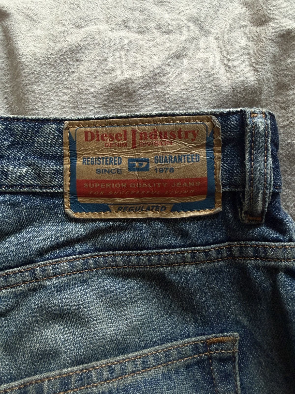 Diesel Relaxed Jeans 1996 D-Sire 09i27 Size US 31 - 4 Thumbnail
