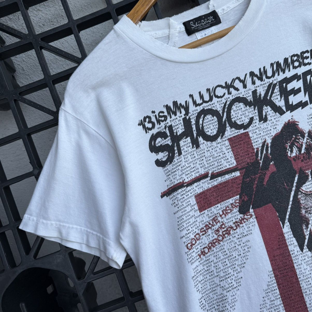 Japanese Brand Grunge Trash Distress Shocker 19th Anniversary HorrorPunk Size US S / EU 44-46 / 1 - 4 Thumbnail