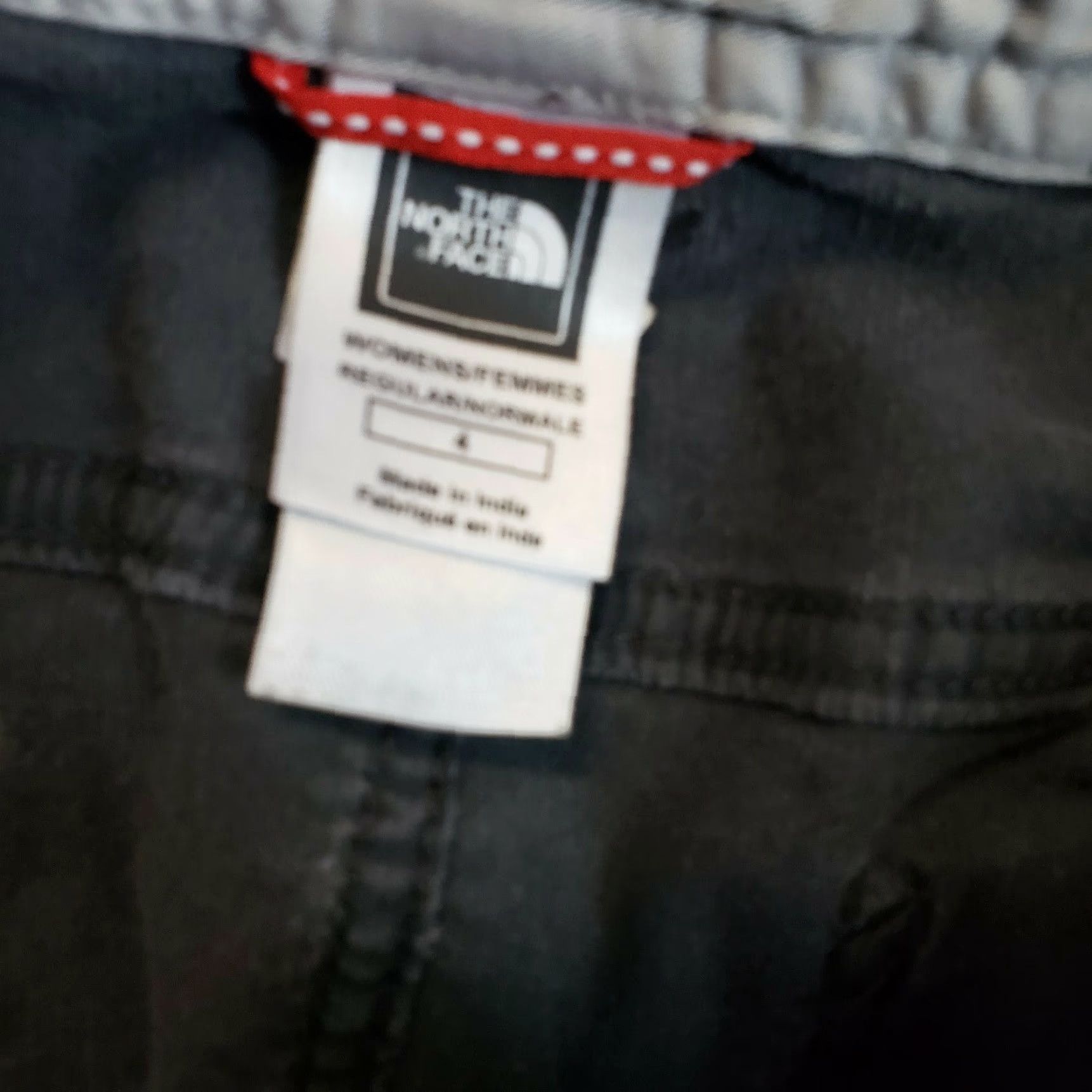 The North Face The North Face Womens Corduroy Pencil Skirt Sz 4 Solid Gray Pockets Cotton Blend Size 27" / US 4 / IT 40 - 3 Thumbnail