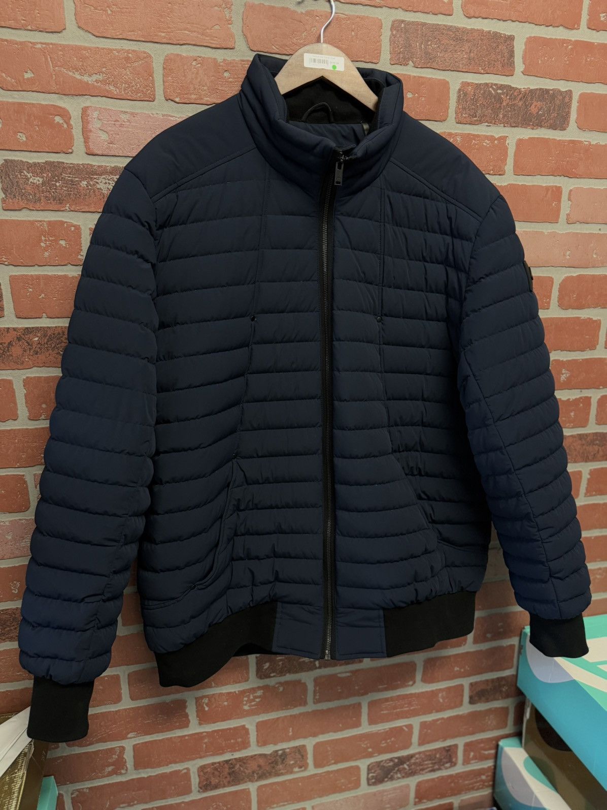 Moose Knuckles Moose Knuckles Jacket- Keap Bomber- Blue XXL Size US XXL / EU 58 / 5 - 2 Thumbnail