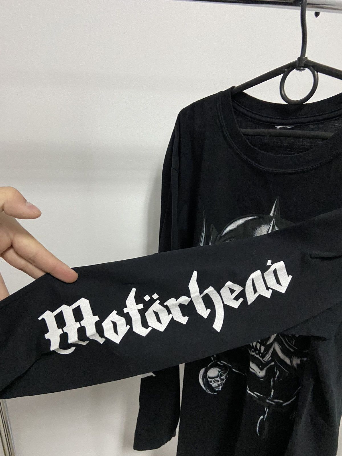 Band Tees × Vintage Motörhead England big logo vintage rock band longsleeve Size US L / EU 52-54 / 3 - 3 Thumbnail