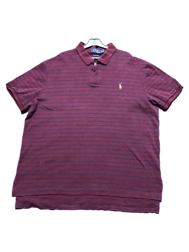 Polo Ralph Lauren Polo Ralph Lauren Striped Soft Touch Polo Size XL Size US XL / EU 56 / 4 - 1 Thumbnail