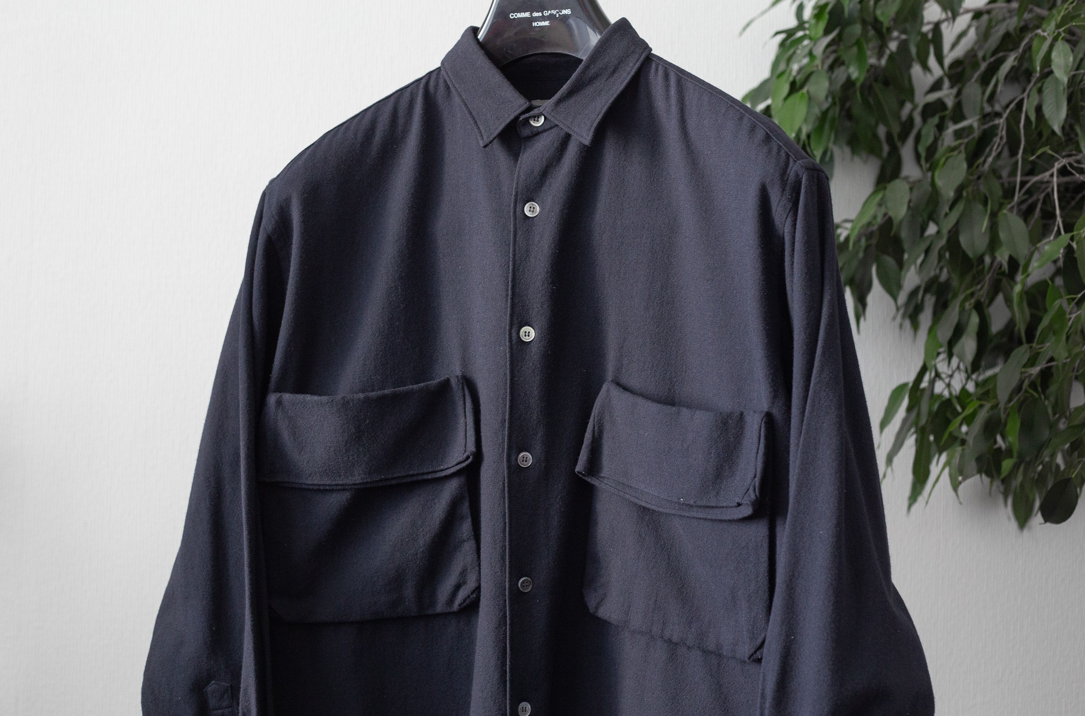 Comme des Garcons Homme vintage oversized flap pockets shirt Size US S / EU 44-46 / 1 - 7 Thumbnail