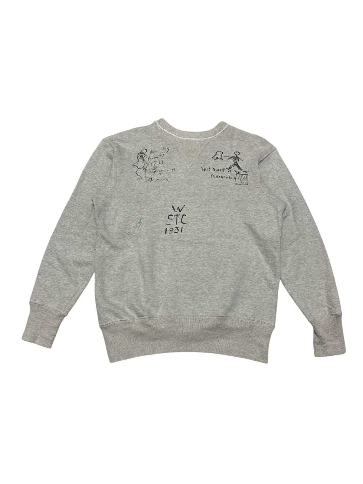 Warehouse & Co. WAREHOUSE JAPAN BETTY CO-ED PATSY SWEATSHIRT Size US M / EU 48-50 / 2 - 2 Thumbnail