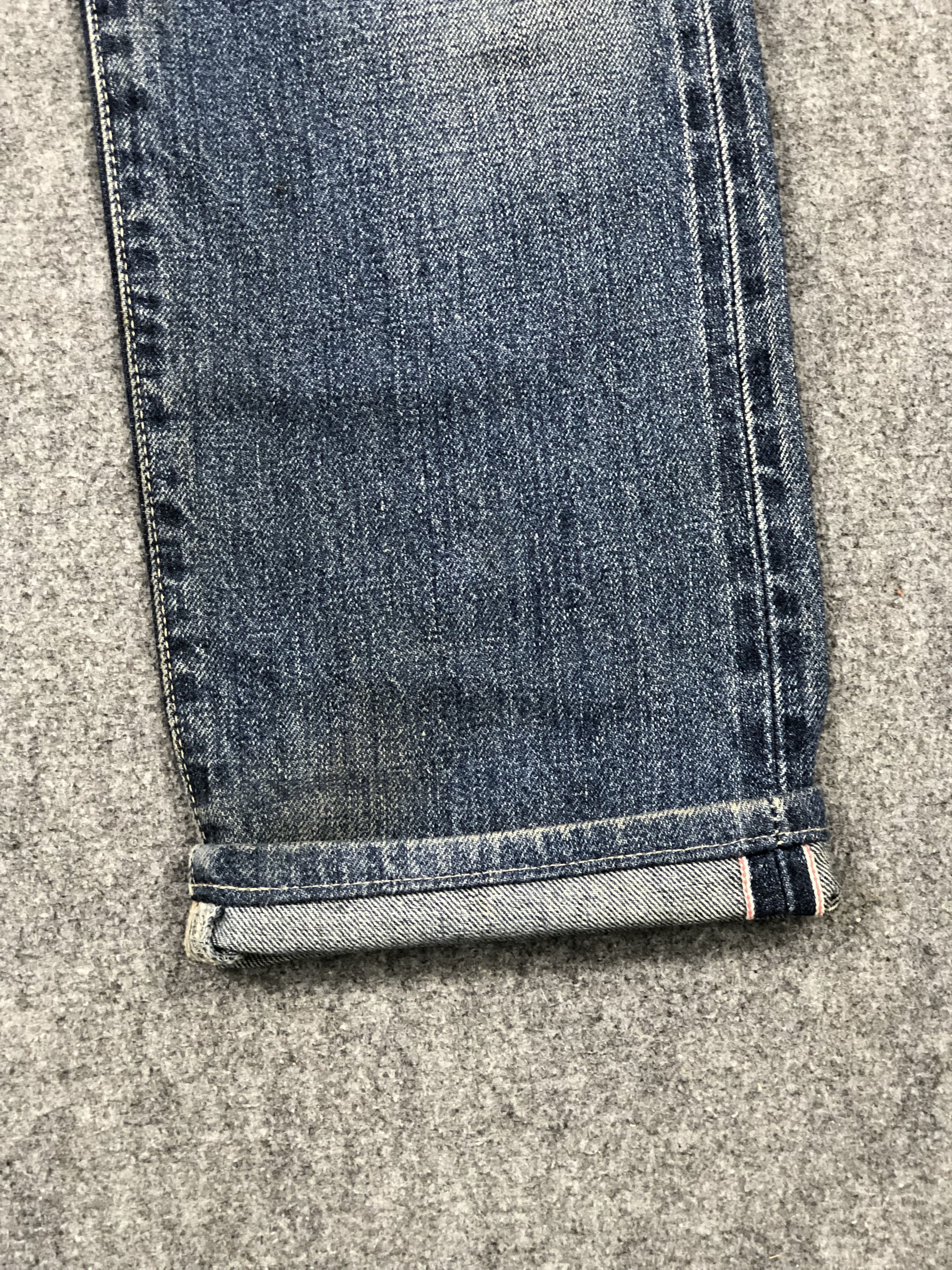 Edwin Vintage Edwin Selvedge Faded Blue Jeans DPP0006 Size US 26 / EU 42 - 6 Thumbnail