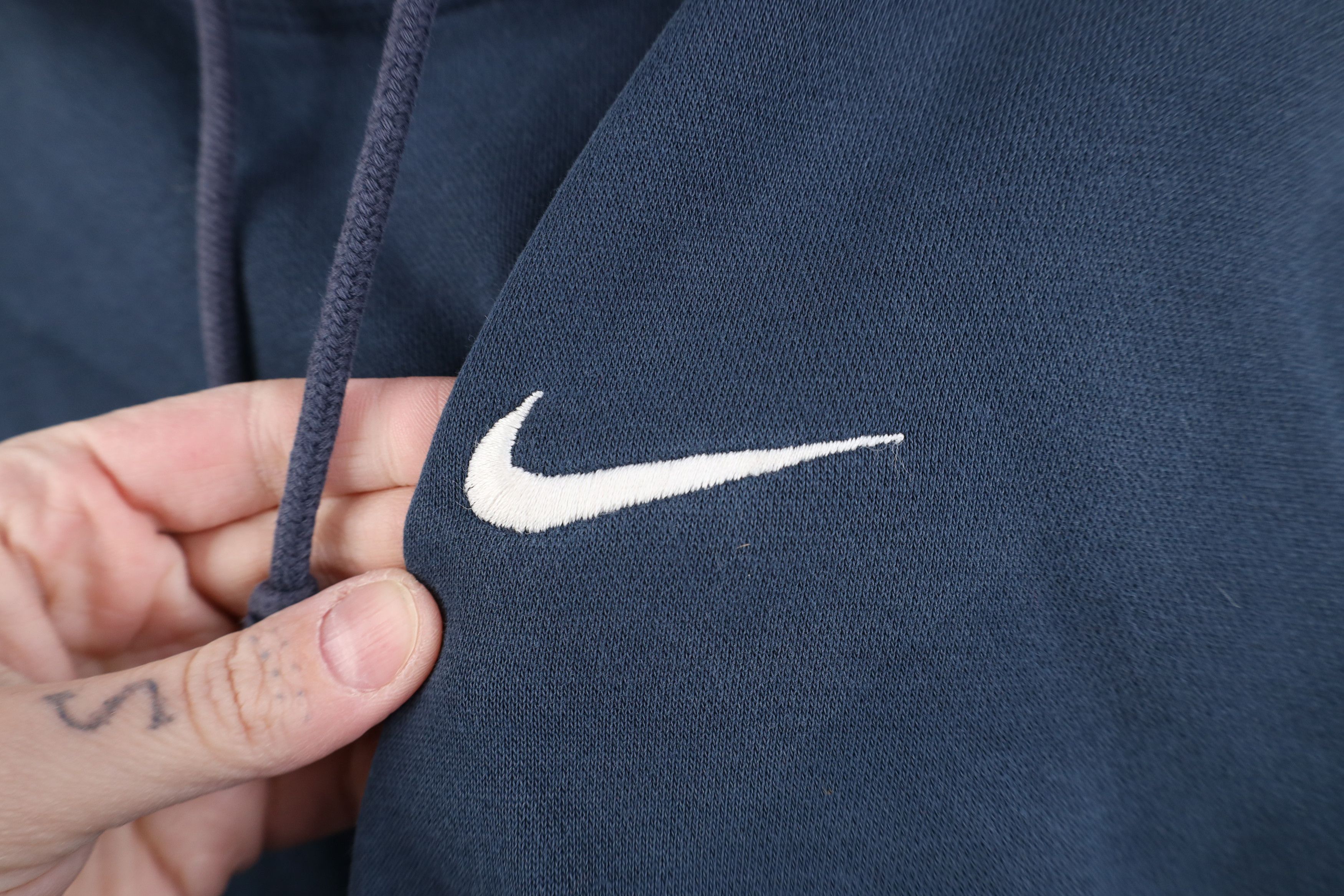 Nike Vintage Y2K Nike Travis Scott Mini Swoosh Hoodie Sweatshirt Size US S / EU 44-46 / 1 - 4 Thumbnail