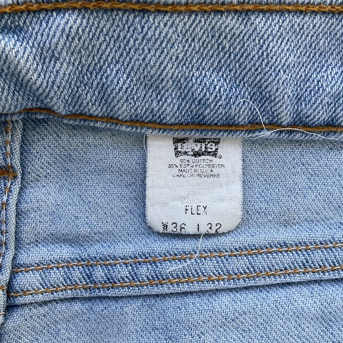 Levi's Vintage 90s Distressed Levi’s 540 Made In USA Denim Pants Size US 36 / EU 52 - 8 Thumbnail