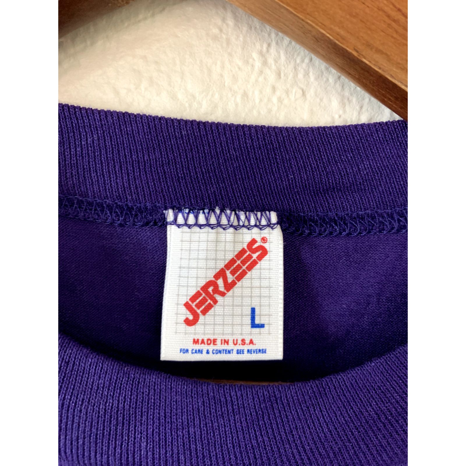 Jerzees Zion Canyon Shirt Mountains T-Shirt 90s Purple 1990s Large Size US L / EU 52-54 / 3 - 5 Thumbnail