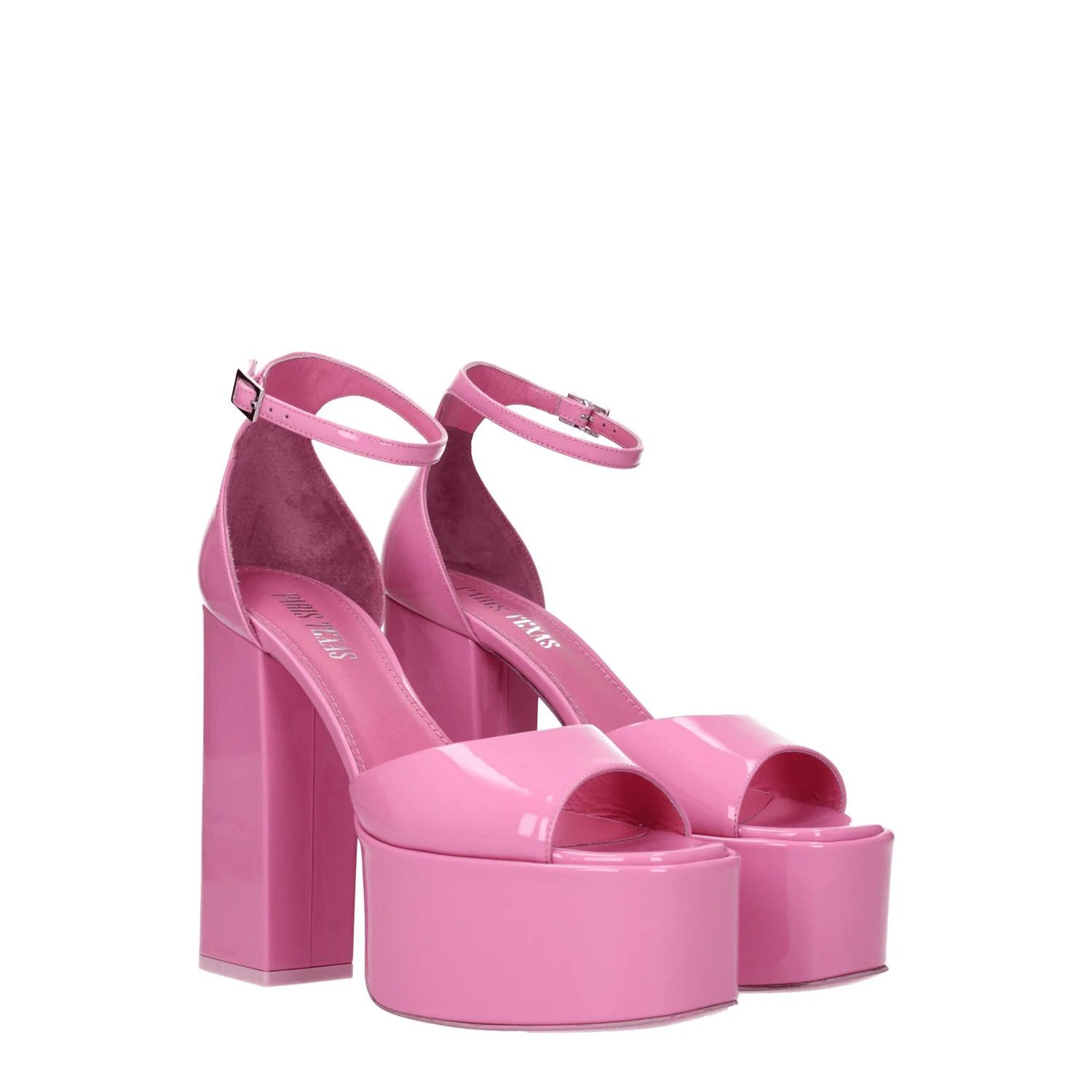 Paris Texas ob1o1e1124 Patent Leather Sandals in Pink Size US 8.5 / IT 38.5 - 2 Thumbnail