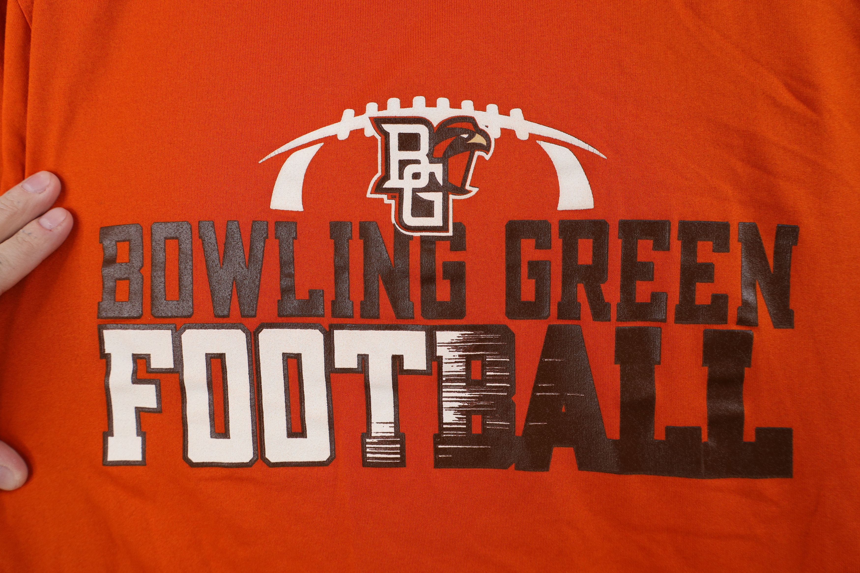 Nike Nike Issued Bowling Green State University Football T-Shirt Size US L / EU 52-54 / 3 - 6 Thumbnail