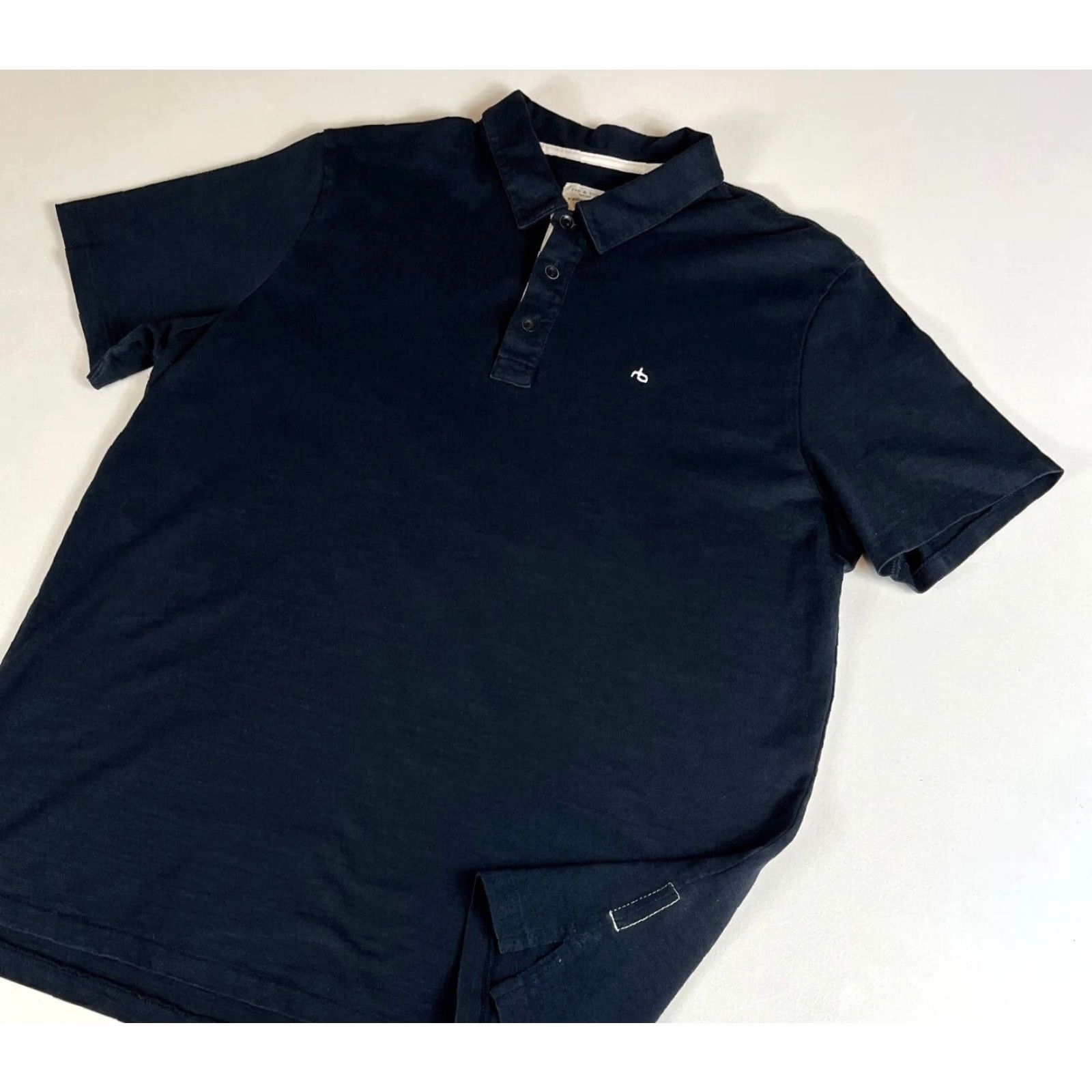 Rag & Bone rag & bone Polo Shirt Men's XL Black Classic Shirt Men XL Polo Shirt - Rag & Bone Vintage? Size US XL / EU 56 / 4 - 4 Thumbnail