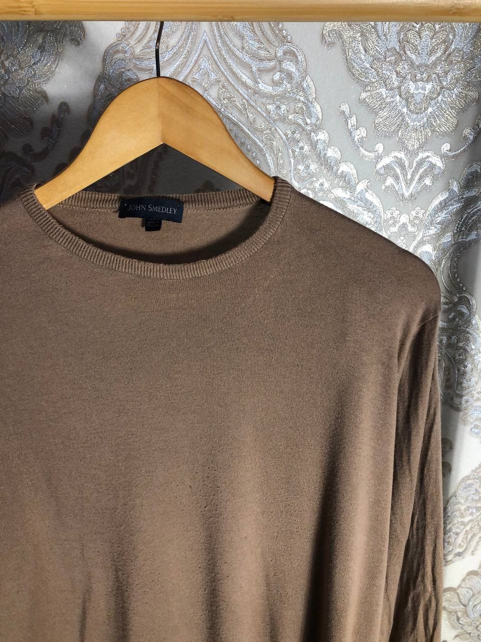 John Smedley × Vintage VERY RARE JOHN SMEDLEY WOOL SWEATER ENGLAND STYLE DELUX 90s Size US XL / EU 56 / 4 - 2 Thumbnail