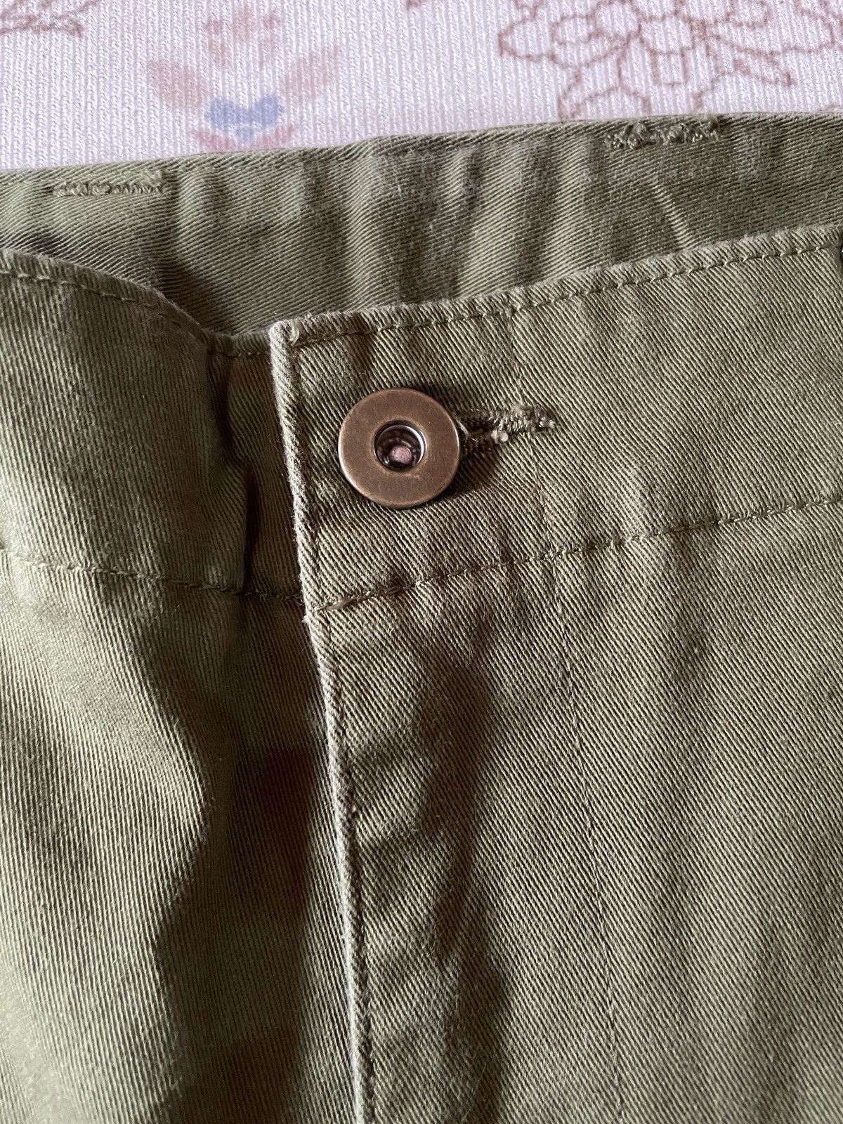 Number (N)ine Number nine Cropped military denim fatigue size 3 designer Size US 30 / EU 46 - 5 Thumbnail