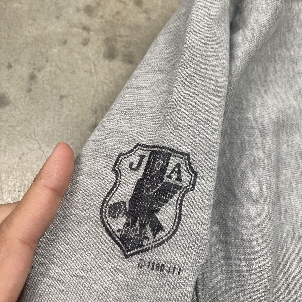 Adidas × Japanese Brand × Vintage y2k Adidas JFA Japan Football Reverse Weave Crewneck Size US S / EU 44-46 / 1 - 6 Thumbnail