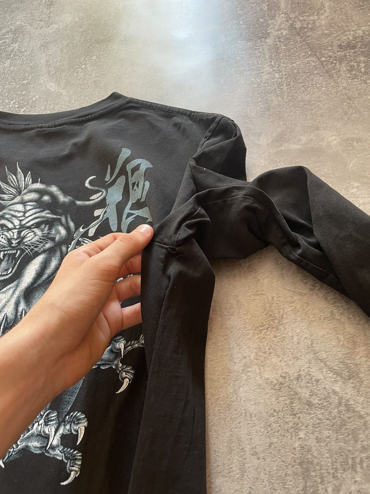 Affliction × JNCO Vintage Affliction Style Dragon 🐉 Long Sleeve Shirt Size US XL / EU 56 / 4 - 8 Thumbnail