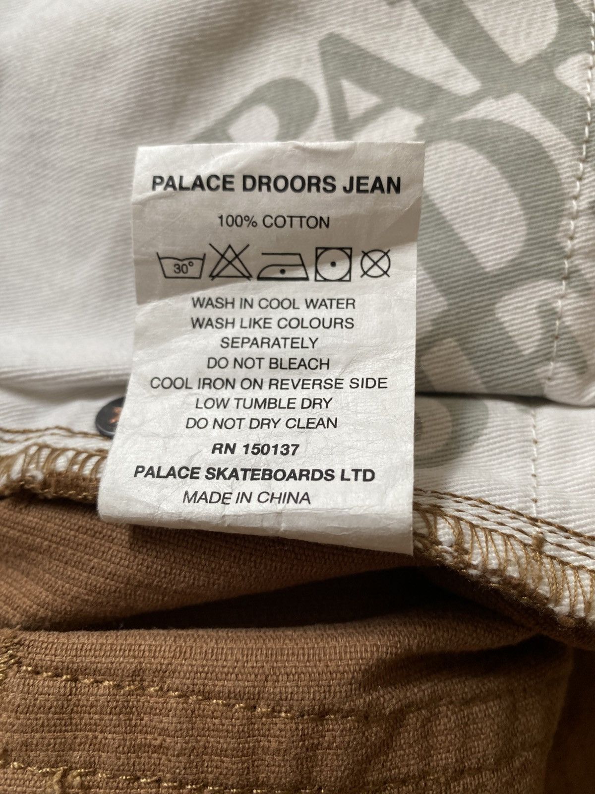 Palace Palace Droors Corduroy Jean Size US 34 / EU 50 - 6 Thumbnail
