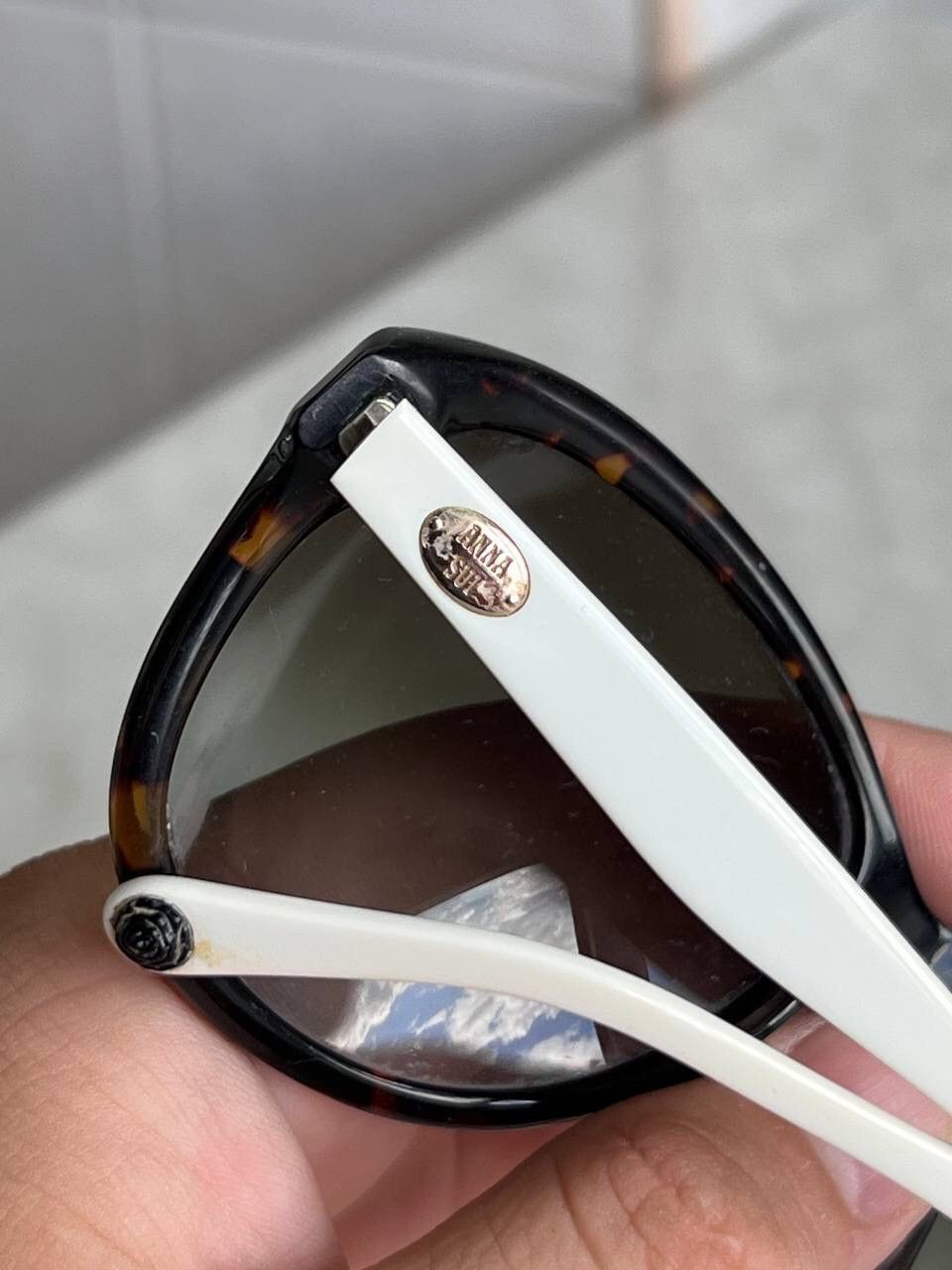 Anna Sui Anna Sui vintage sunglasses white frame Italy '00s Size ONE SIZE - 5 Thumbnail