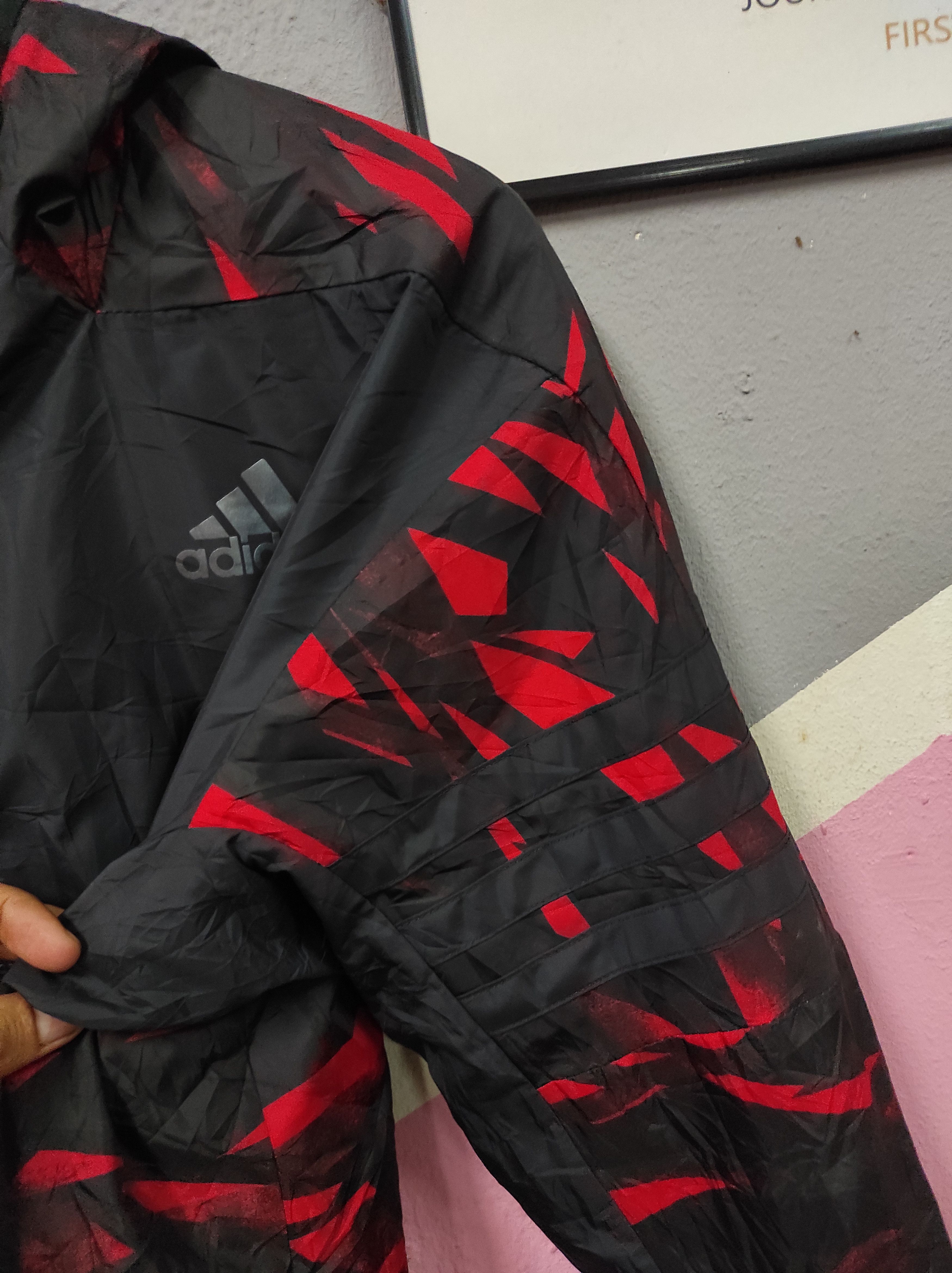 Adidas ADIDAS 5APSFT THREE STRIPES CAMOUFLAGE LIGHT JACKET HOODED Size US M / EU 48-50 / 2 - 5 Thumbnail