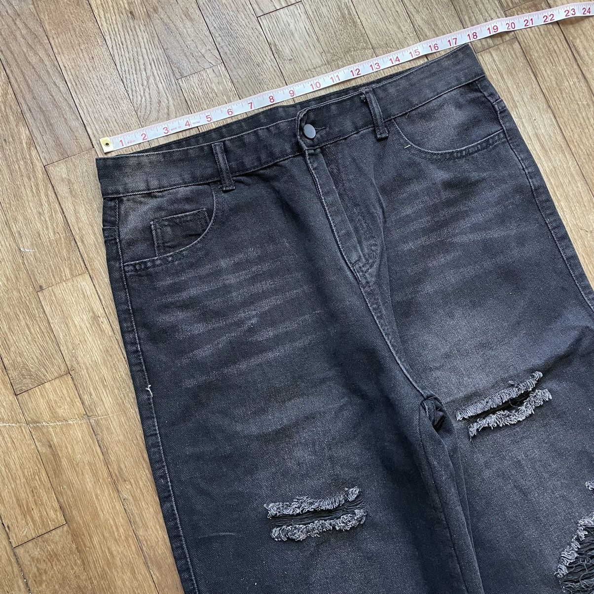 Japanese Brand Grey baggy sweatpants Size US 30 / EU 46 - 2 Thumbnail