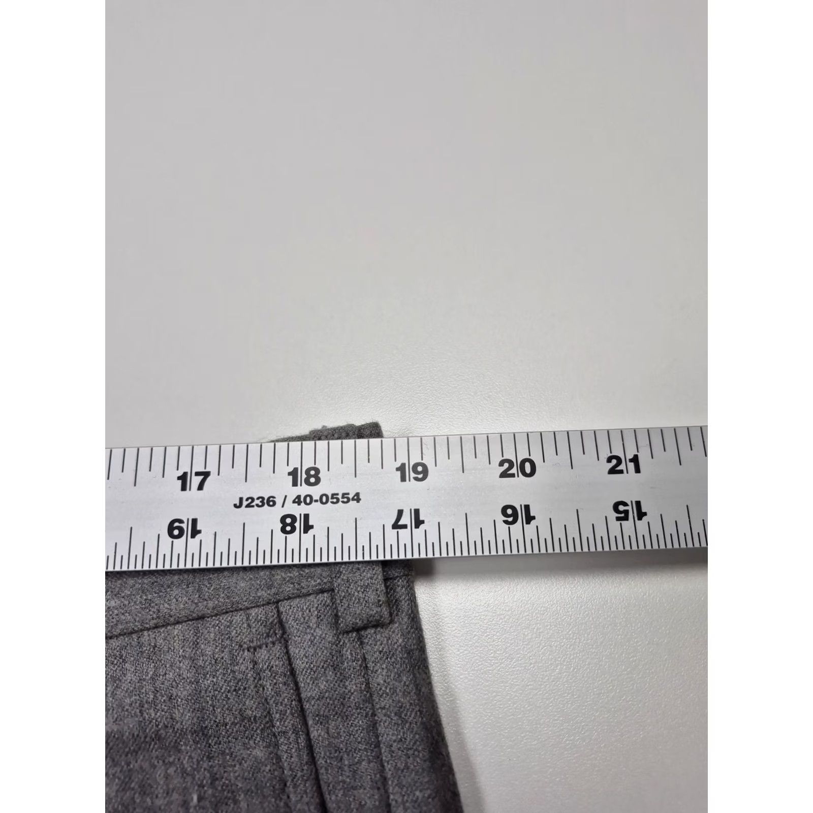 Vintage VTG John Alexander Dress Pants Mens 38x36 Gray Wool Pleated Classic Fit Unhemmed Size US 38 / EU 54 - 6 Thumbnail