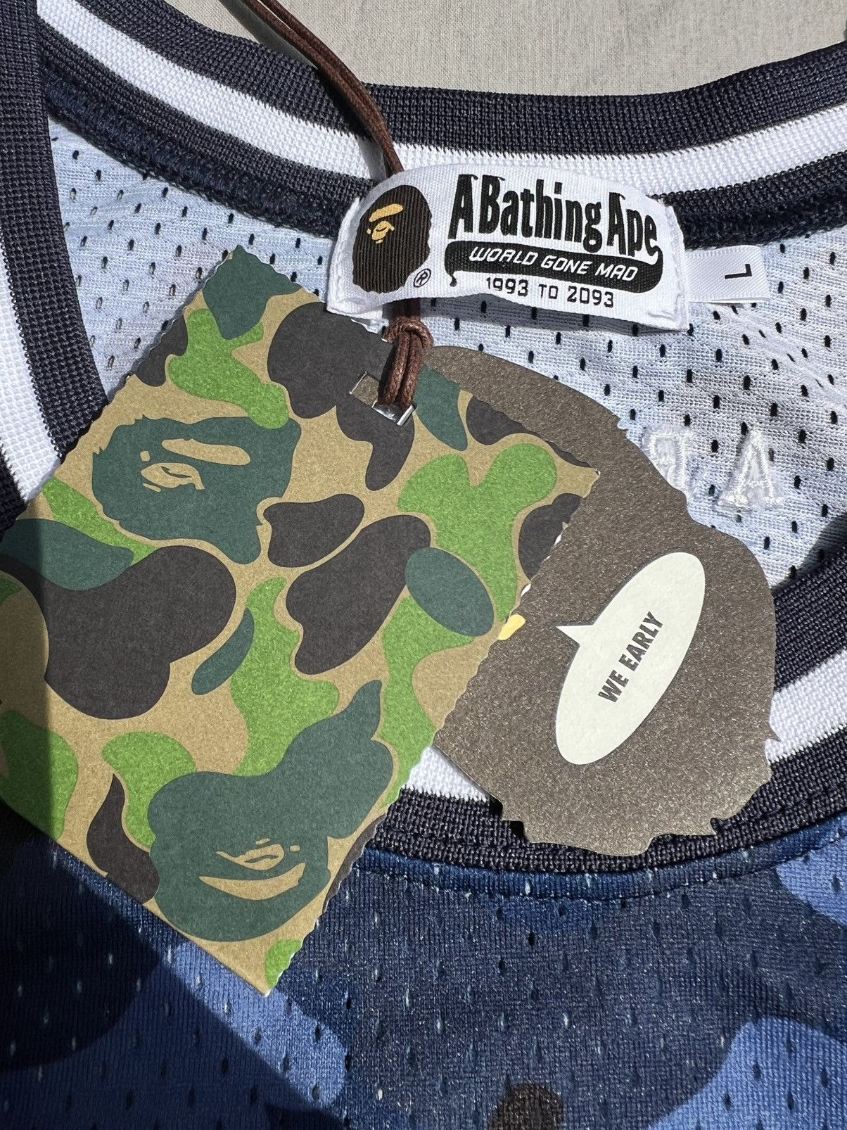 Bape Bape Jersey Size US L / EU 52-54 / 3 - 3 Thumbnail