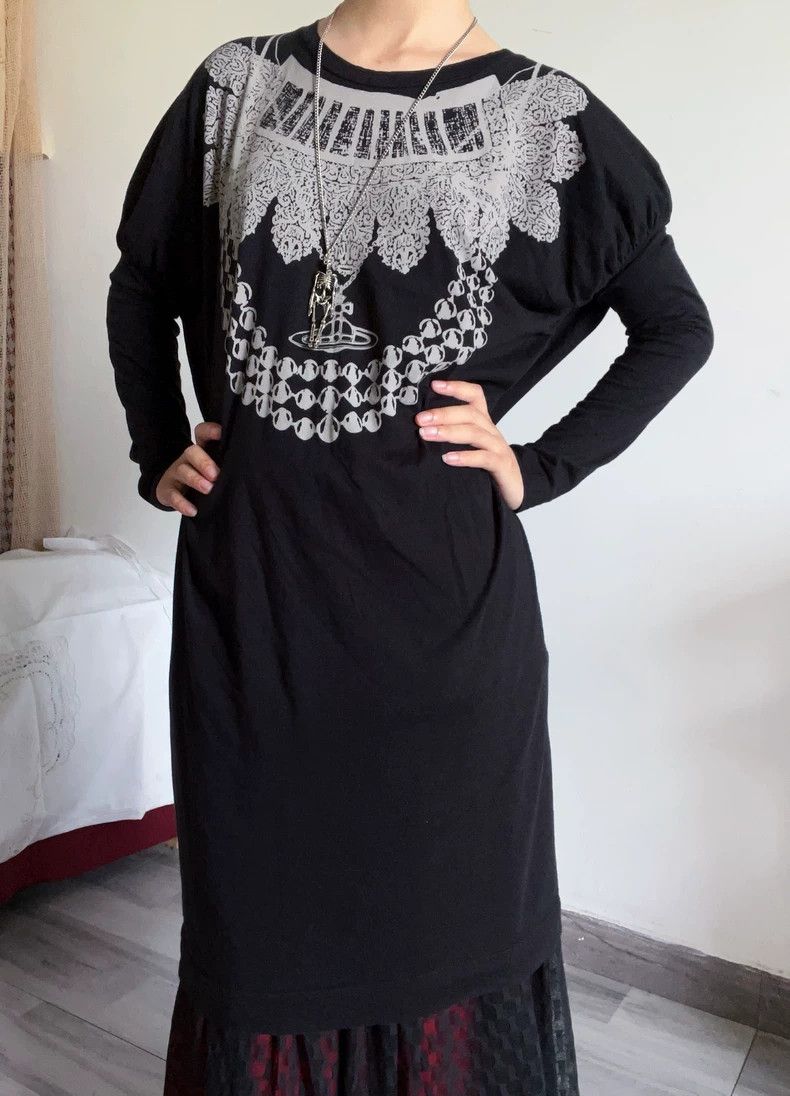 Vivienne Westwood Vivienne Westwood Cinderella wears a pearl Saturn necklace Size M / US 6-8 / IT 42-44 - 1 Thumbnail