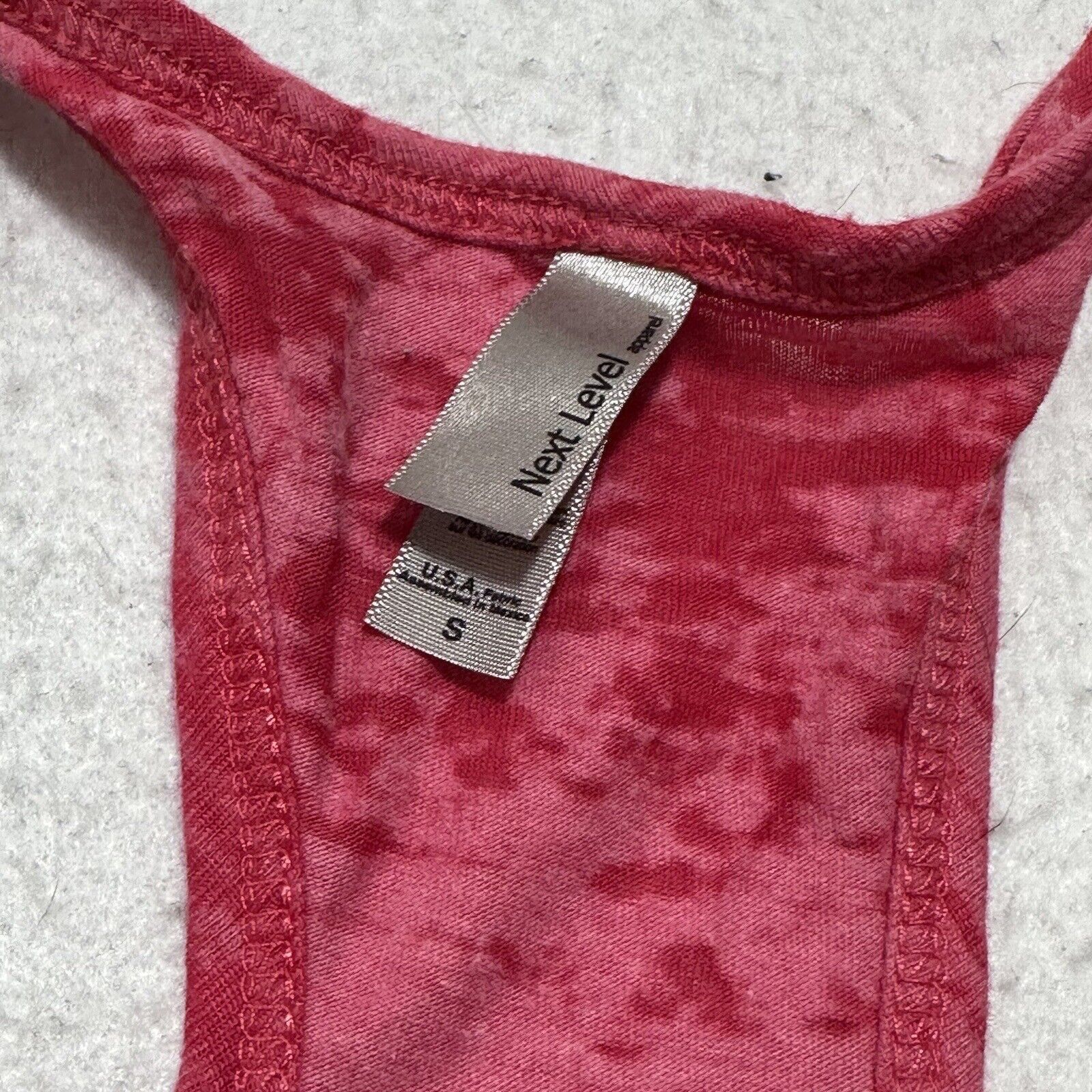 Next Level Daytona Beach Bike Week 21 Pink Sleeveless Burnout Tank Top Size S / US 4 / IT 40 - 8 Thumbnail