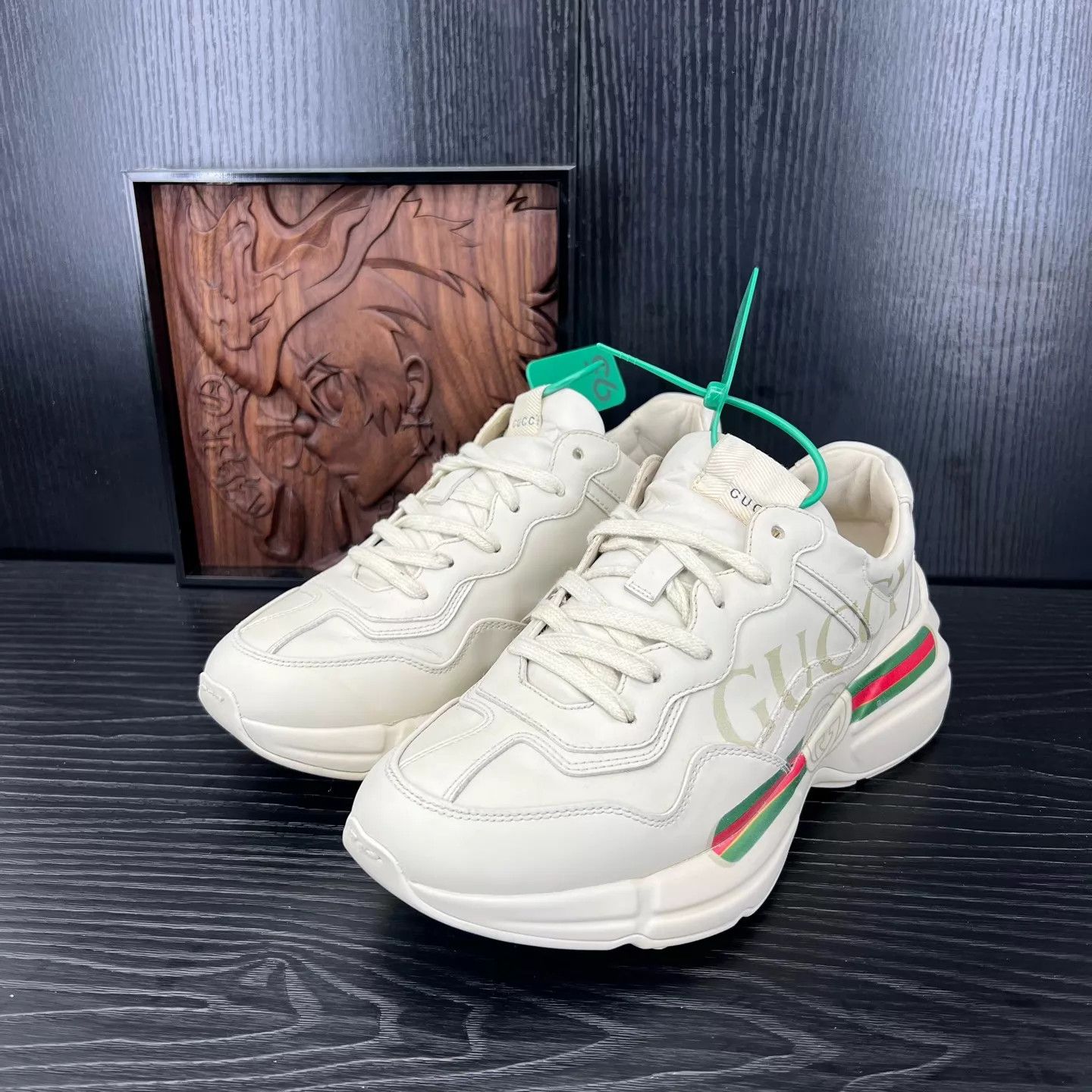 Gucci Gucci Rhyton 39.5/5.5, maintained, sole burn, boxed Size US 8 / IT 38 - 1 Thumbnail