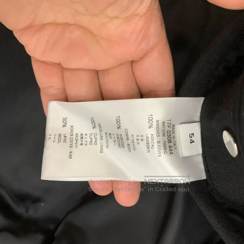 Givenchy Givenchy Black Five-Star Patched Leather Jacket Size US L / EU 52-54 / 3 - 7 Thumbnail
