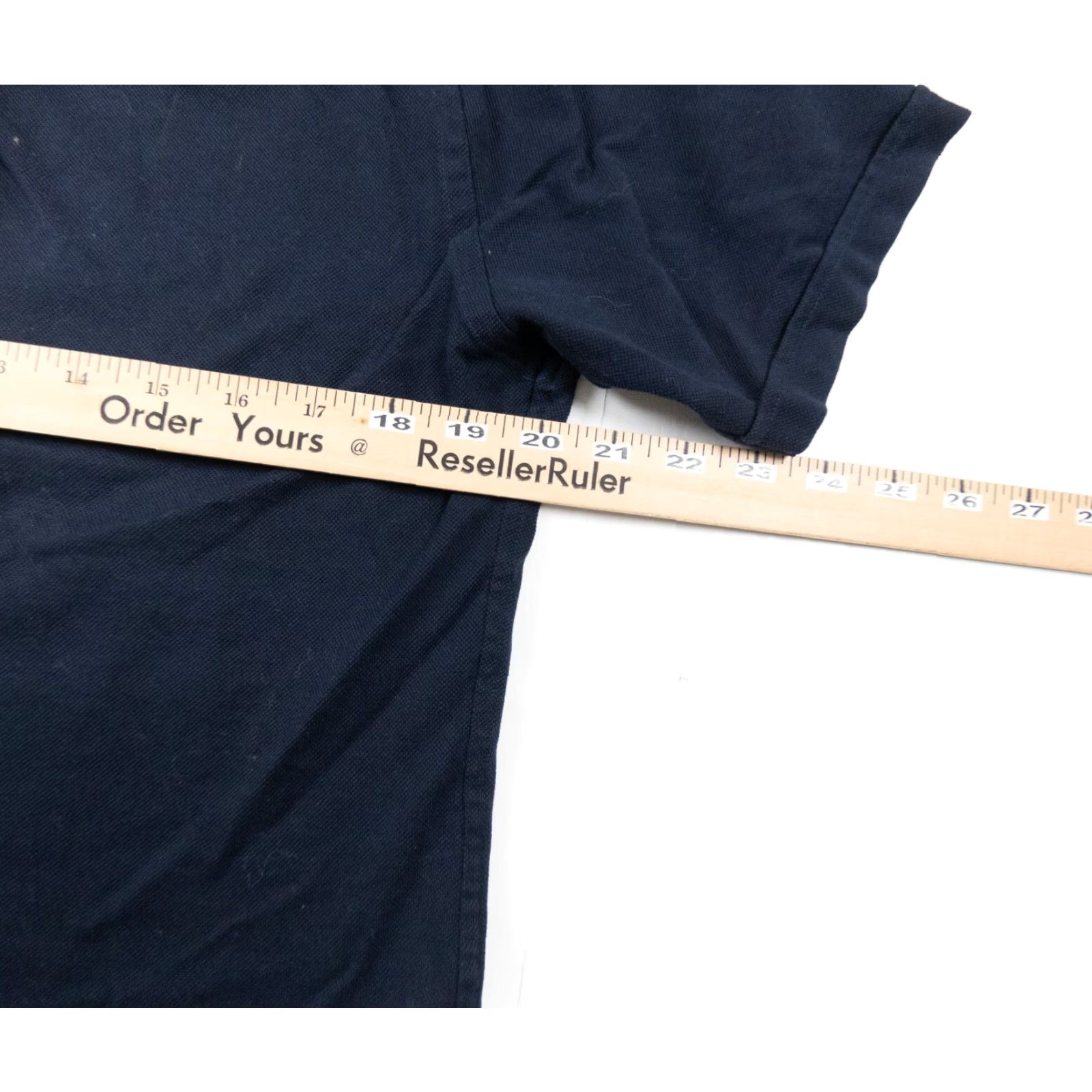 Eton VINTAGE ETON Polo Shirt Women’s Slim Fit Blue Short Sleeve Adult Large Collared Shirt Size L / US 10 / IT 46 - 6 Thumbnail