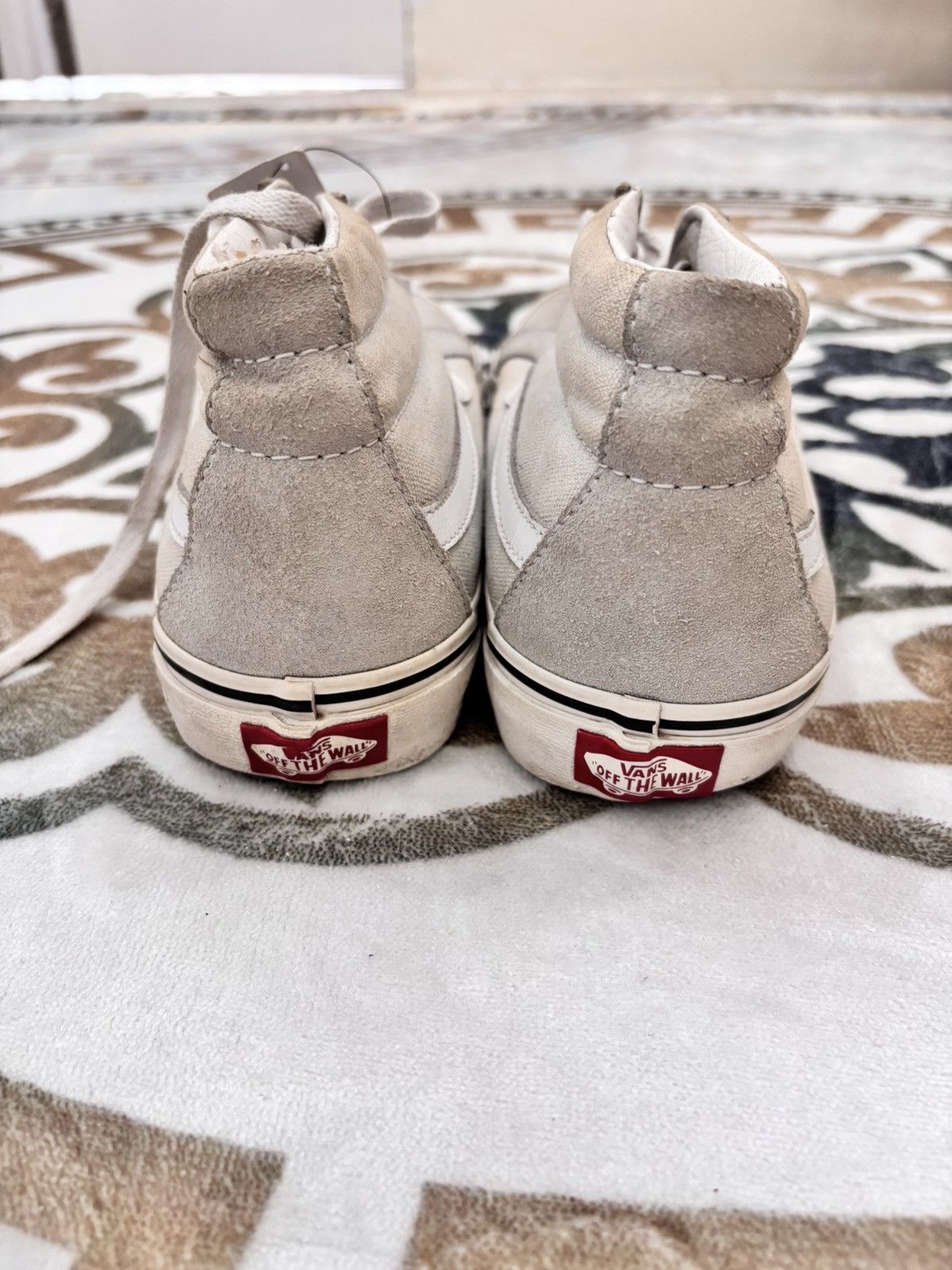 Vans Vans Sk8 Mid Grey Size US 8.5 / EU 41-42 - 4 Thumbnail