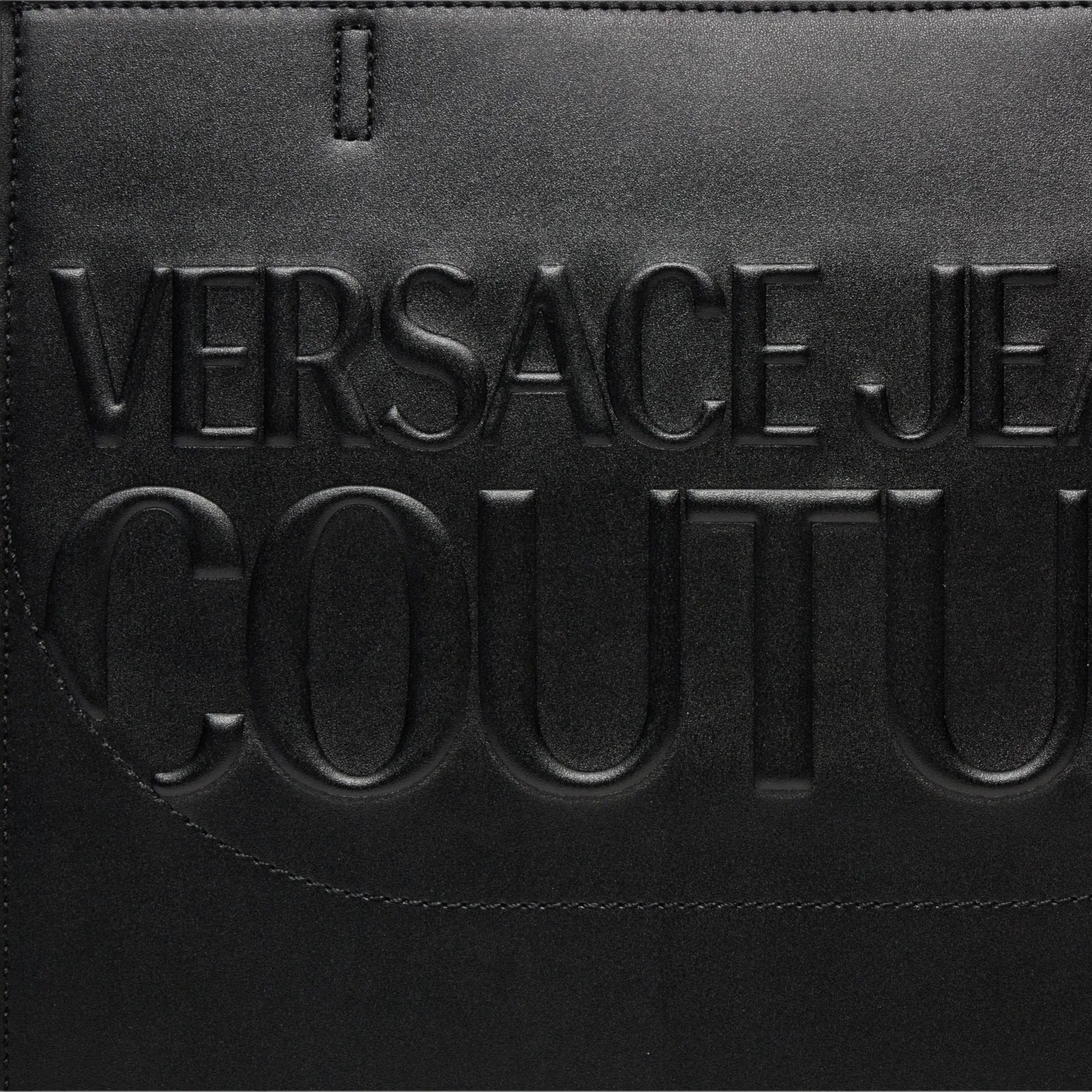 Versace Jeans Couture VERSACE JEANS COUTURE BLACK TOTE BAG Size ONE SIZE - 4 Thumbnail