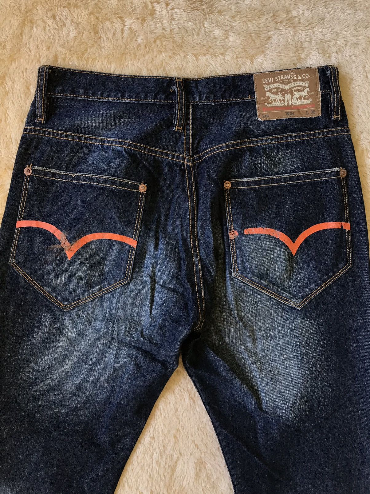 Levi's × Levi's Vintage Clothing Rare Levi’s 130 Year Anniversary / Limited Edition Jeans Size US 32 / EU 48 - 11 Thumbnail