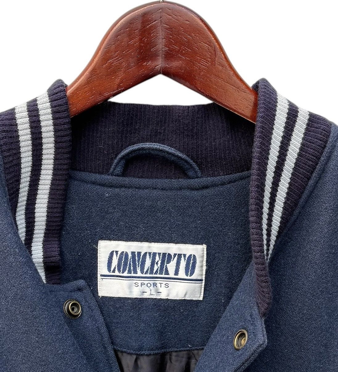 Vintage Vintage Concerto American Offroad Motorsport Varsity Jacket Size US L / EU 52-54 / 3 - 3 Thumbnail