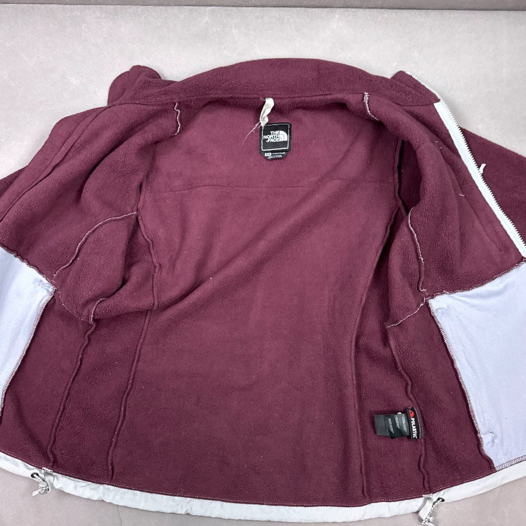 The North Face The North Face Jacket Womens Medium Burgundy Red Snow Ski Chore Work Polartec Jacket Size M / US 6-8 / IT 42-44 - 3 Thumbnail