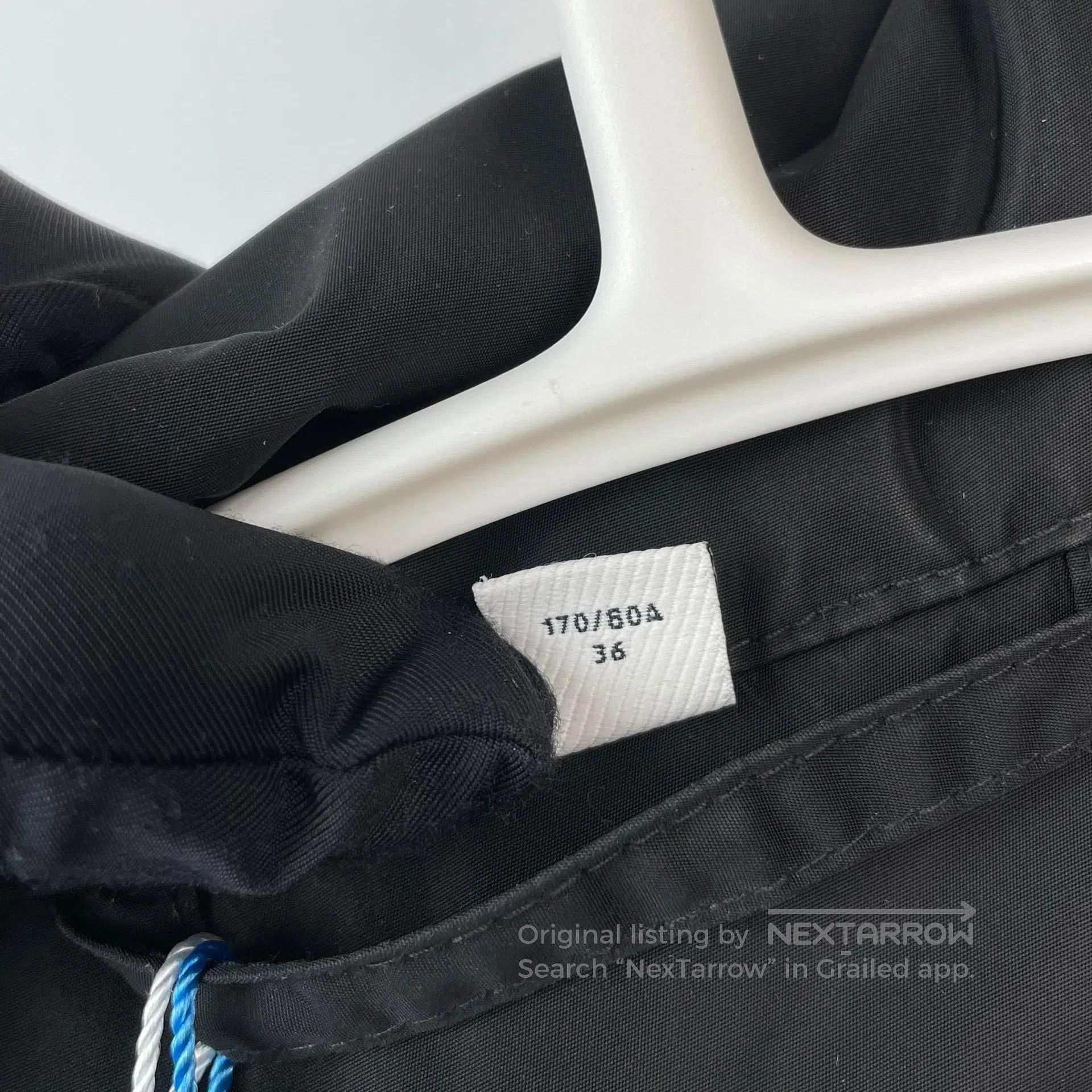 Burberry Burberry Black Letter Print Removable Hooded Windbreaker| Size US M / EU 48-50 / 2 - 8 Thumbnail
