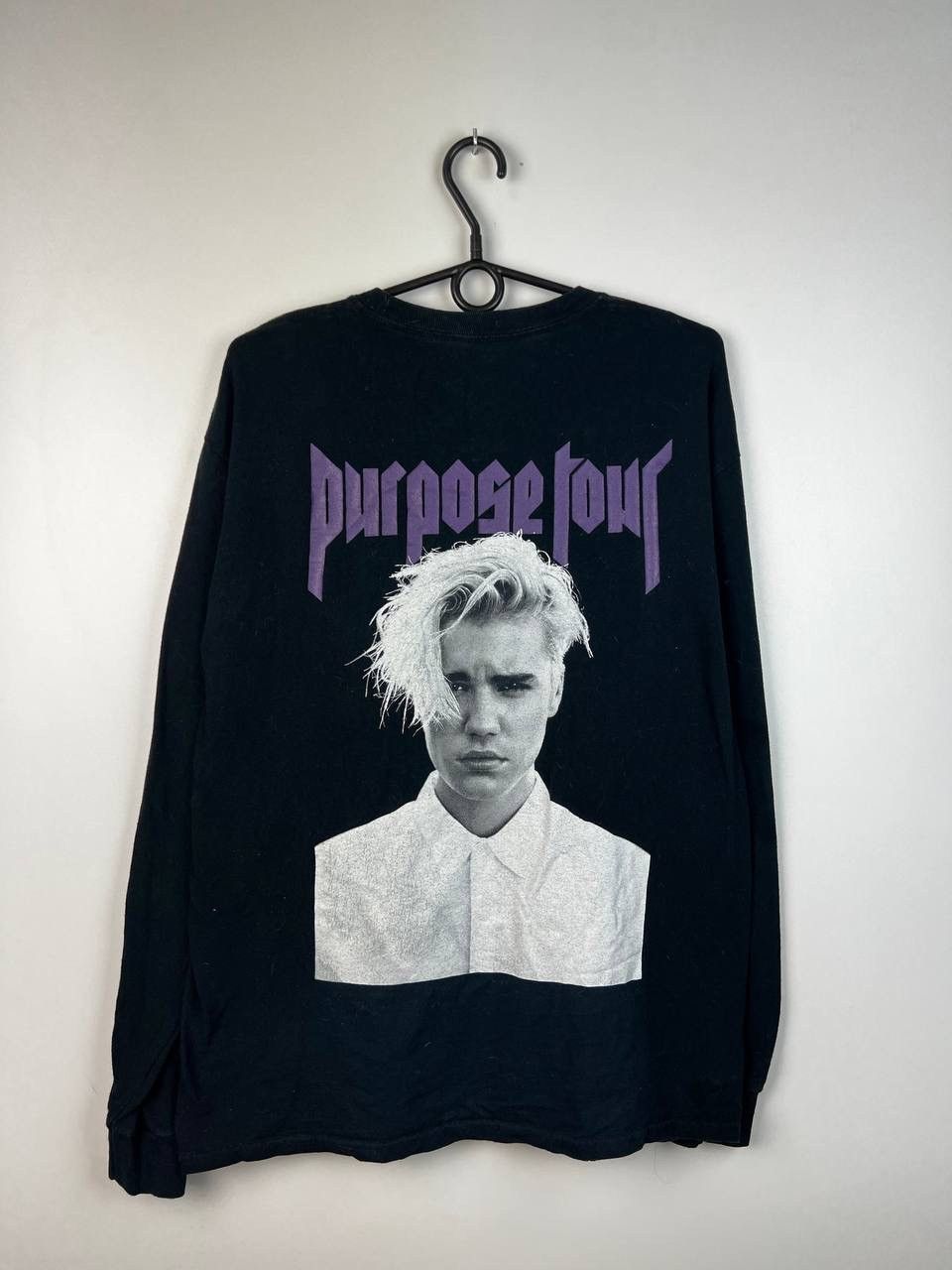 Vintage Justin Bieber Purpose Tour vintage Long sleeve size L Size US L / EU 52-54 / 3 - 2 Thumbnail