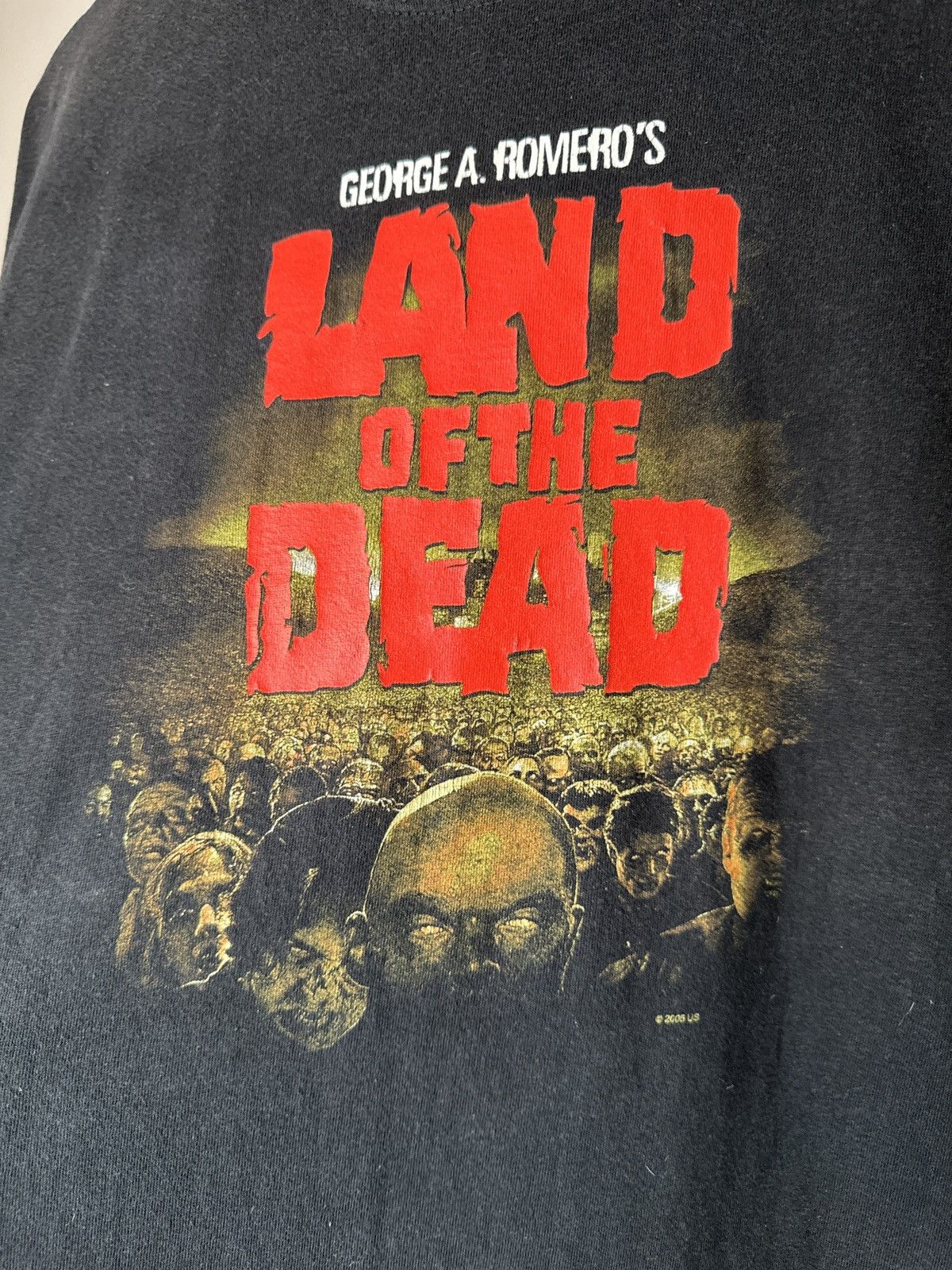 Vintage Vintage 2005 George Romero Land Of The Dead Movie Promo Tee Size US XL / EU 56 / 4 - 2 Thumbnail