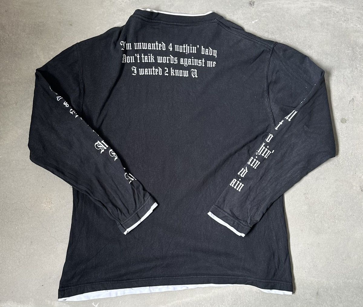 Japanese Brand VINTAGE SKKONE JAPAN POEMS TEE Size US M / EU 48-50 / 2 - 7 Thumbnail
