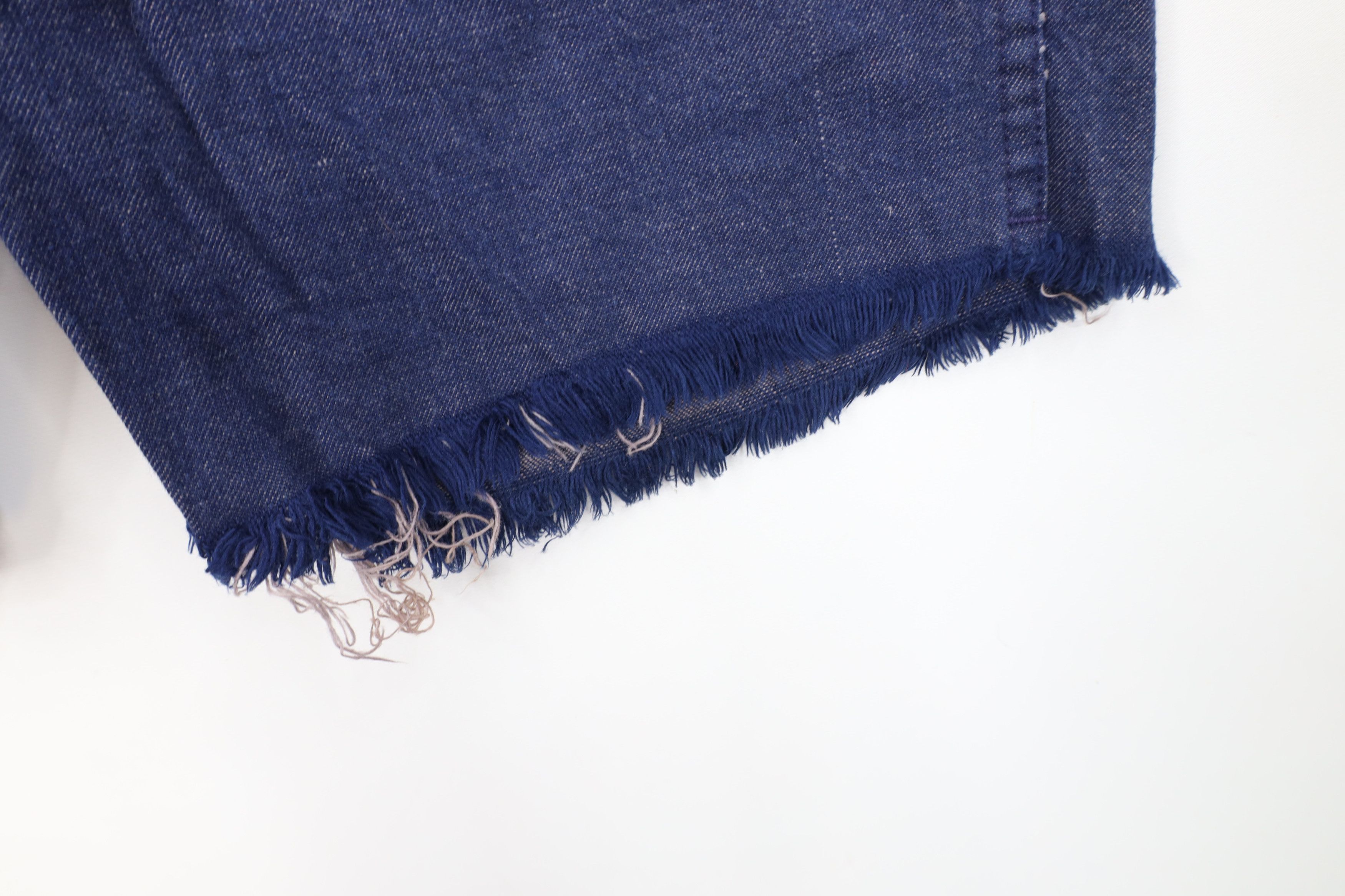 Vintage Vintage 60s 70s Streetwear Denim Short Shorts Indigo USA Size US 30 / EU 46 - 5 Thumbnail
