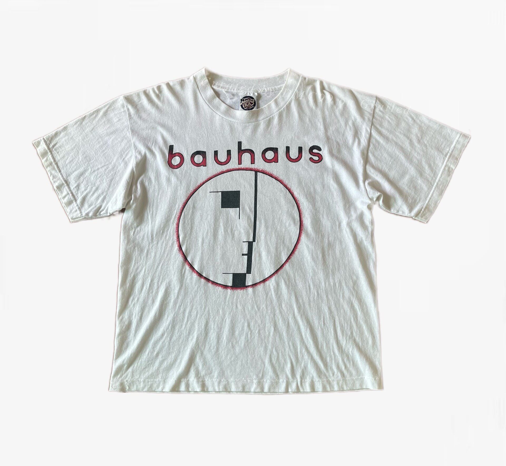 Other Bauhaus Vintage White Boxy Pattern Tee Size US M / EU 48-50 / 2 - 1 Thumbnail