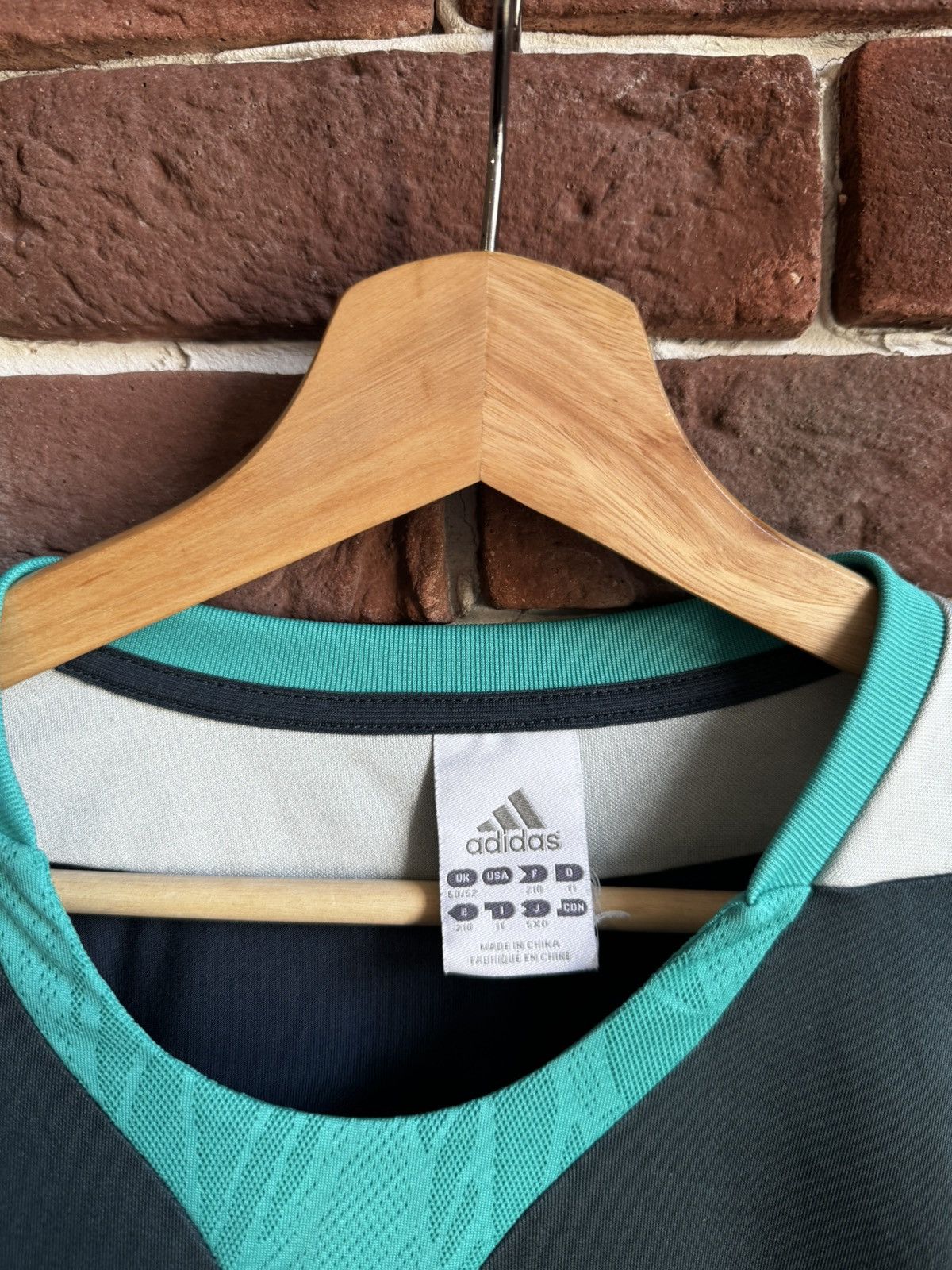 Vintage Rare Vintage 00s Germany Bundeswehr Jersey Adidas Soccer Size US XL / EU 56 / 4 - 7 Thumbnail
