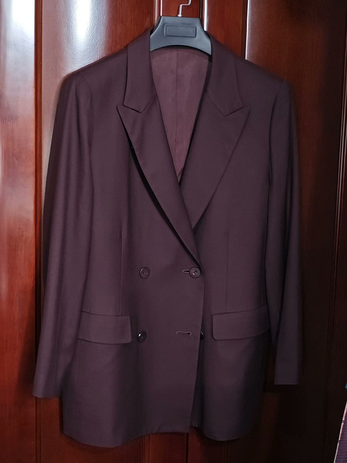 Colombo Double-Breasted Wool Blazer Size L / US 10 / IT 46 - 1 Thumbnail